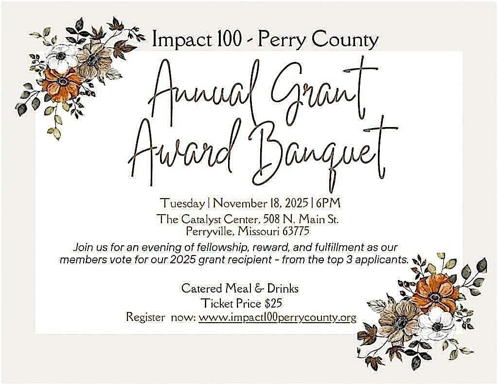 Impact 100 Awards Banquet 2025 at The Catalyst Center – Perryville, MO