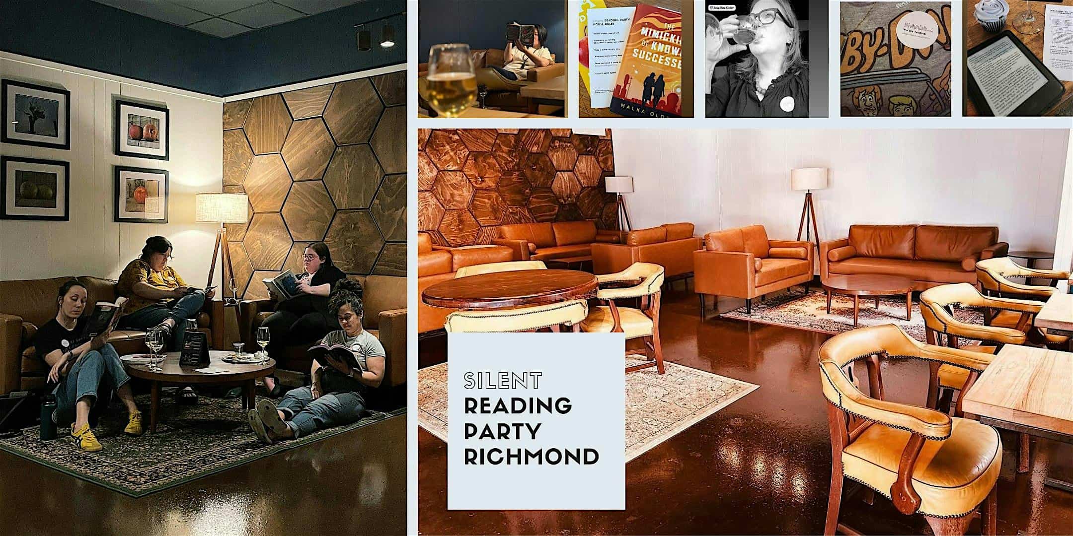 Silent Reading Party Richmond – November2025 at Blue Bee Cider – Richmond, VA