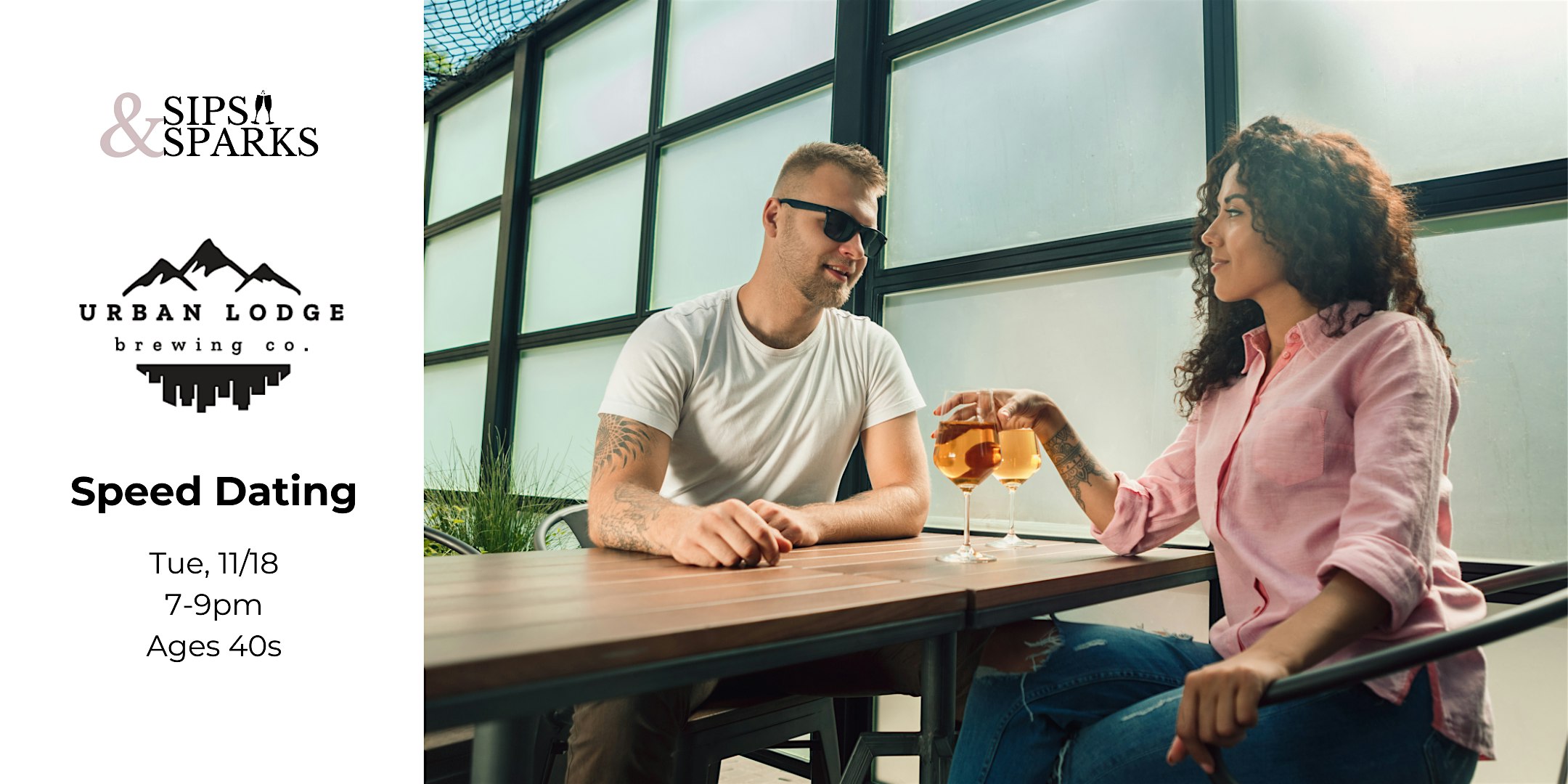 Speed Dating Ages 40s in Manchester, CT at Urban Lodge Brewing at Urban Lodge Brewing Co. – Manchester, CT