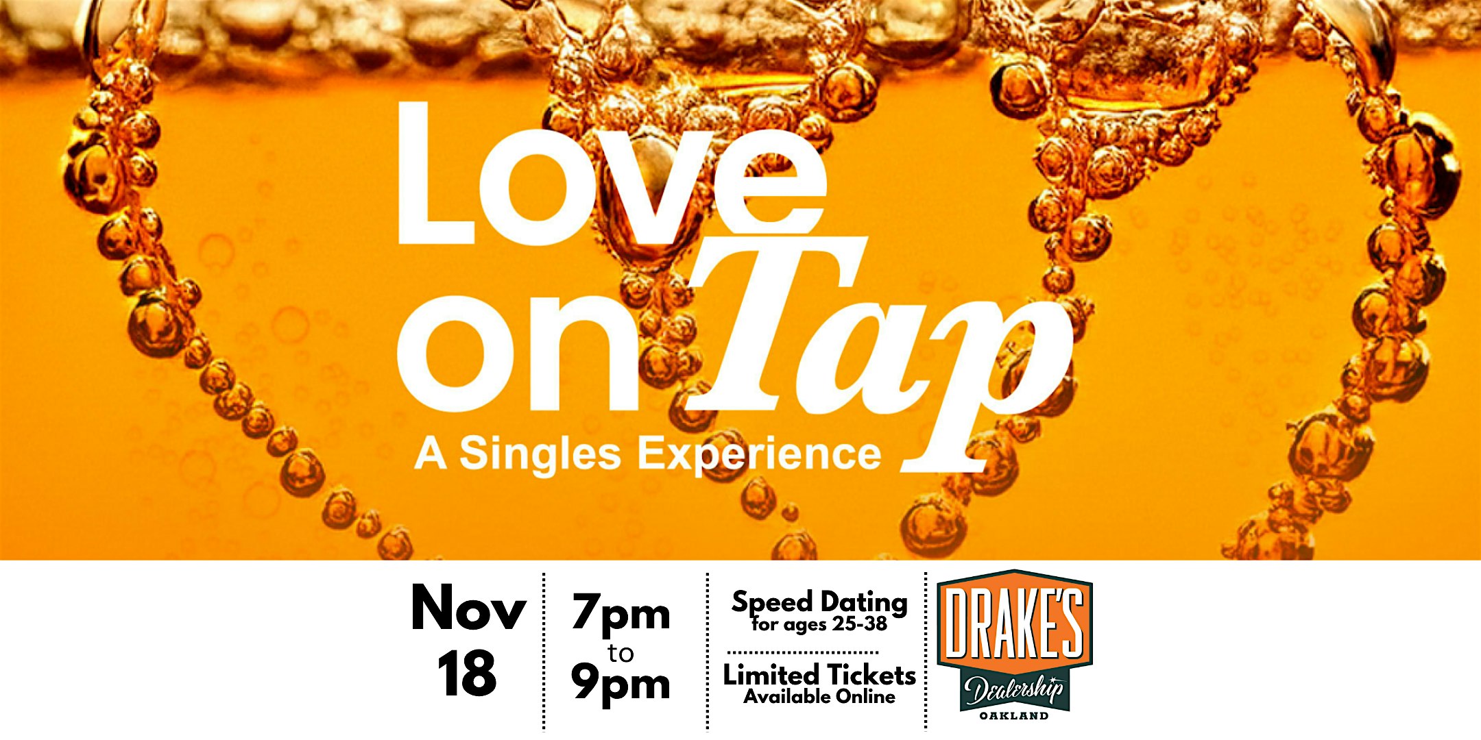 Speed Dating @ Drake’s Dealership at Drake’s Dealership – Oakland, CA