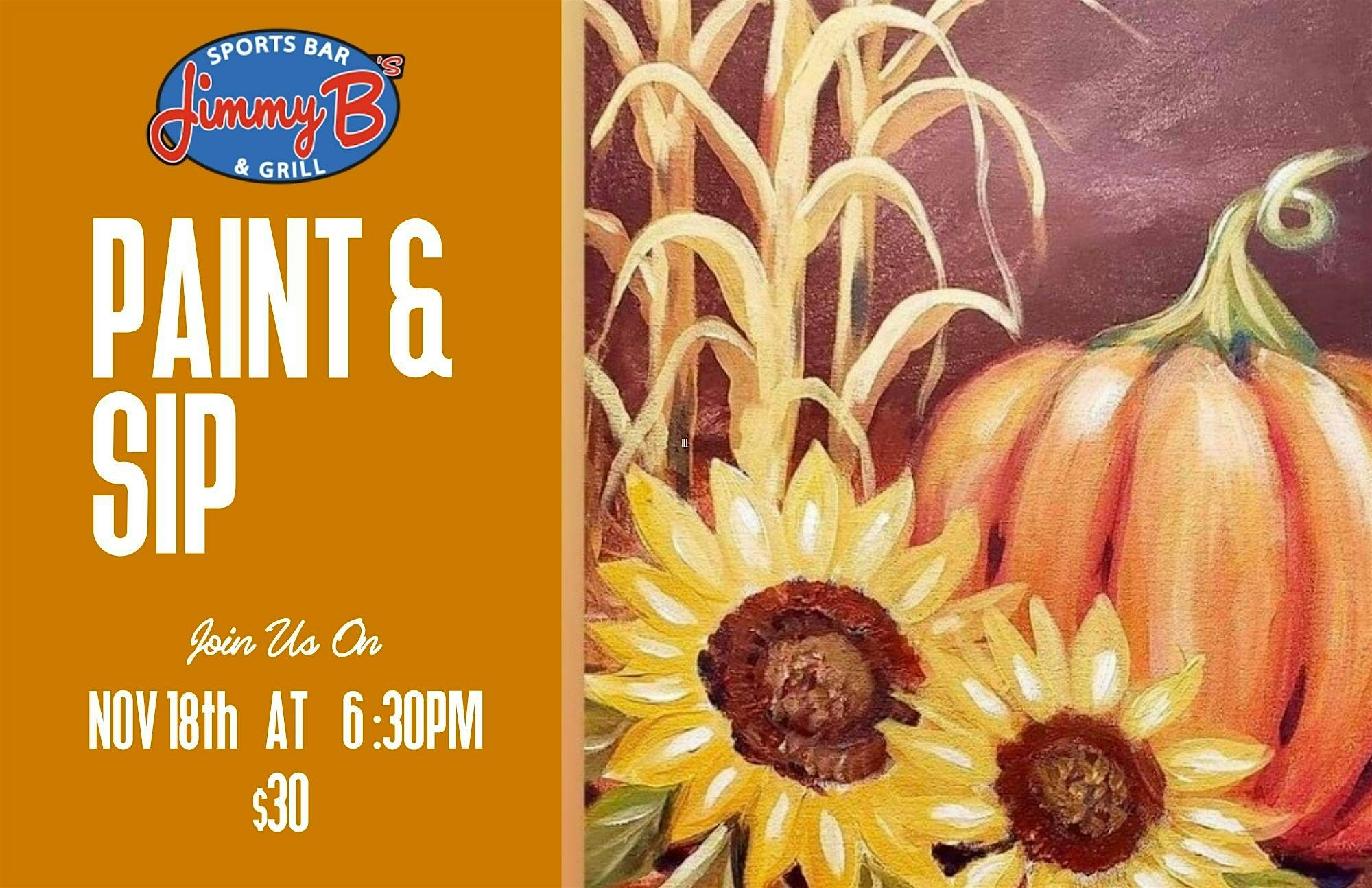 Paint and Sip at Jimmy B’s at Jimmy B’s Bar and Grill – Cincinnati, OH