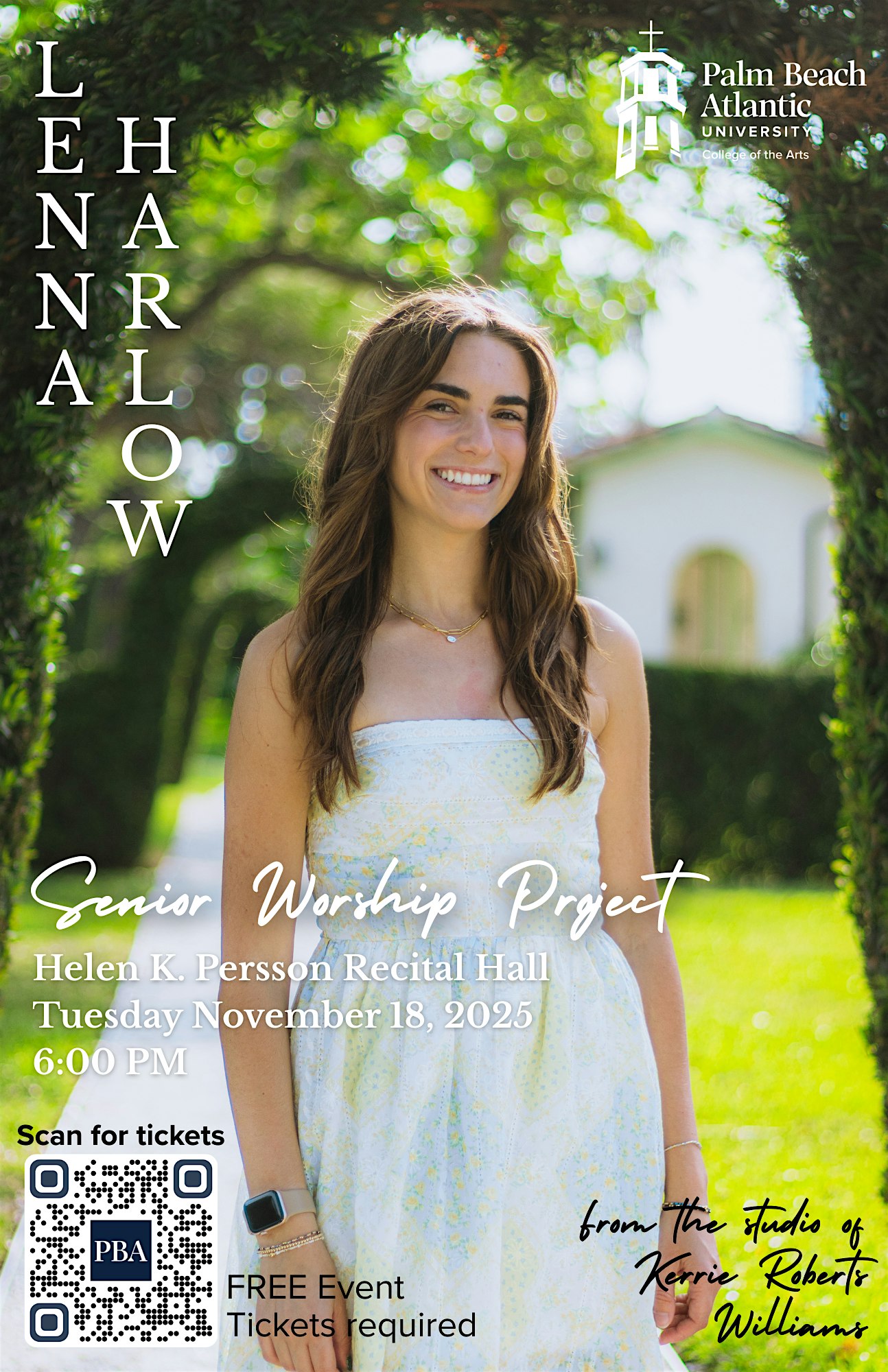 Lena Harlow Senior Worship Project at Vera Lea Rinker Hall – West Palm Beach, FL