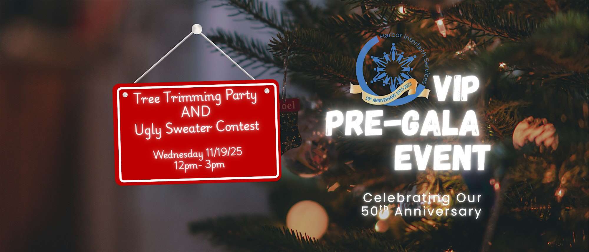 VIP Harbor Interfaith Tree Trimming Party at Harbor Interfaith Services – Los Angeles, CA