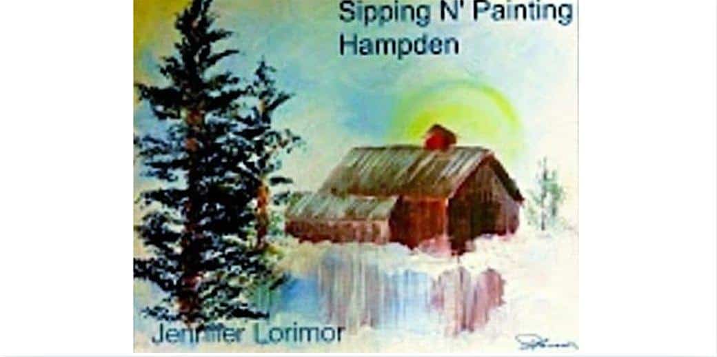 Winter Barn Wed. November 19th, 6:30pm $35 at Sipping N’ Painting Hampden – Denver, CO