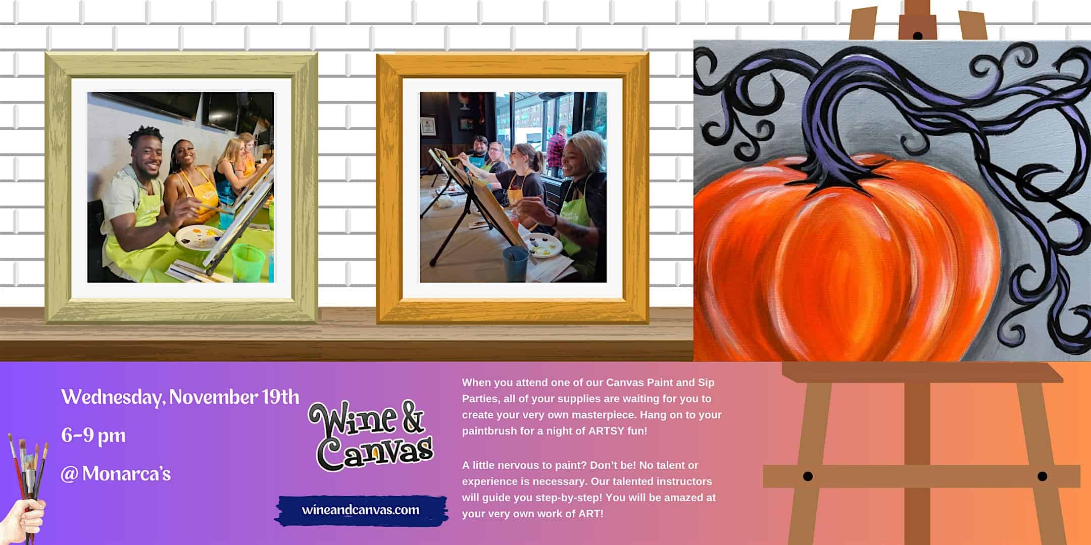 Cape Coral Sip n Swirl – Stylish Pumpkin at Monarca’s Authentic Mexican Cuisine Bar & Grill – Cape Coral, FL