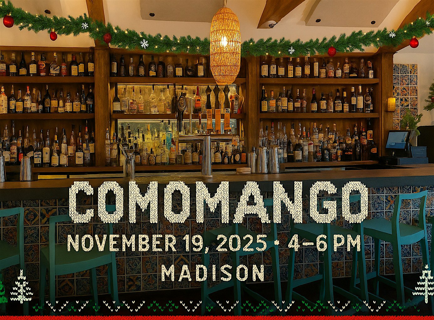 Real Producers Ugly Sweater Holiday Social at Comomango Mexican Kitchen and Cantina – Madison, CT