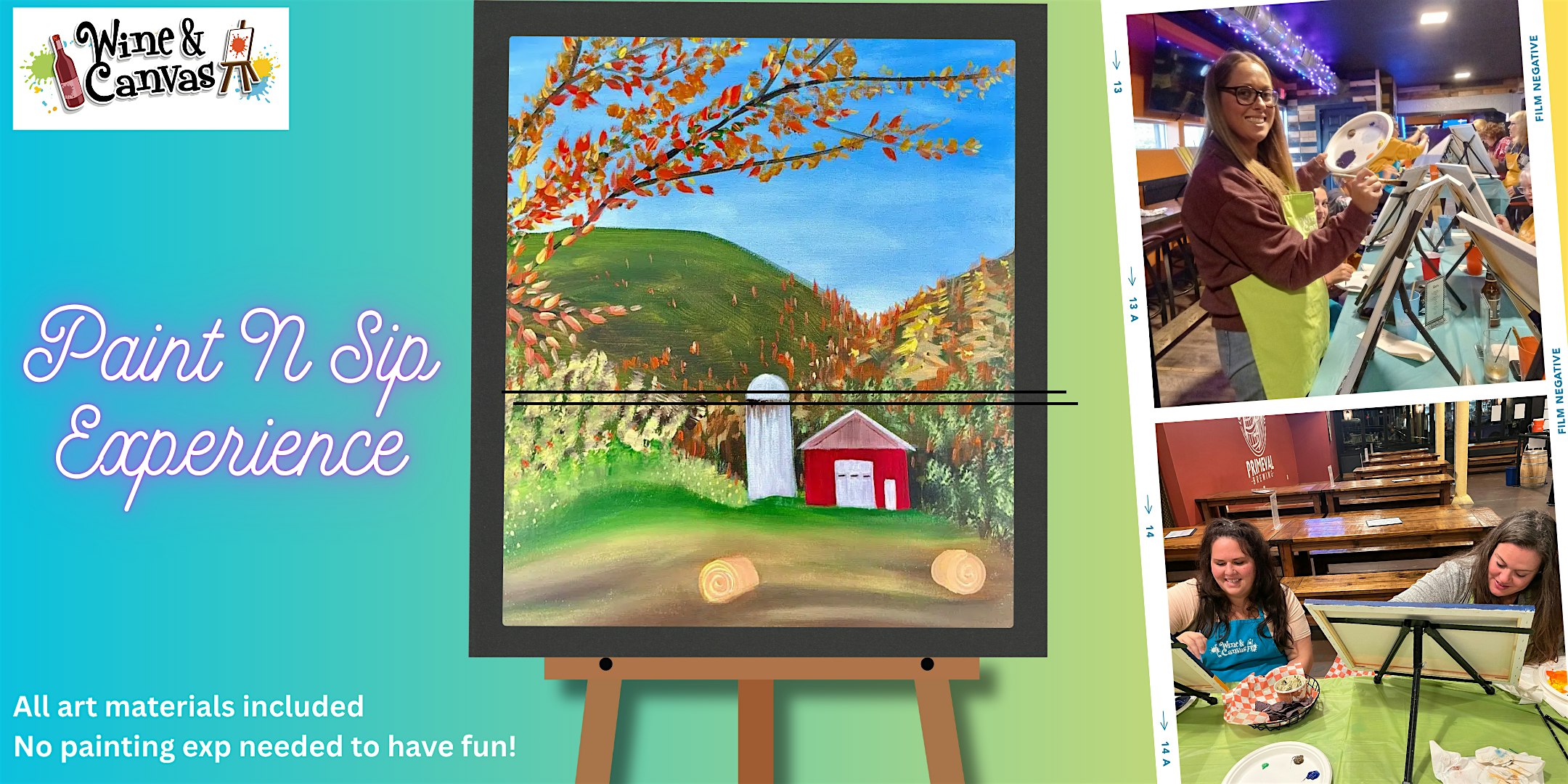 Carmel Paint Event – Fall Day on the Farm at Social Cantina Carmel – Carmel, IN