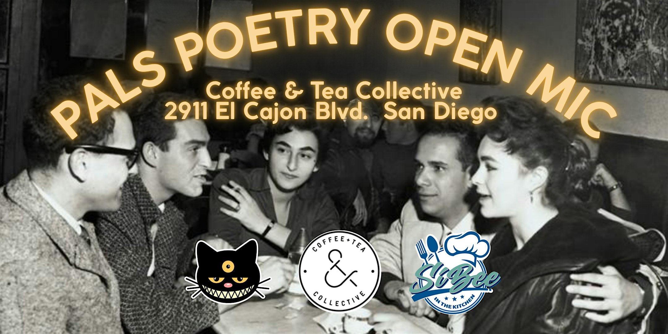 Pals Poetry Open Mic Night at Coffee & Tea Collective – San Diego, CA