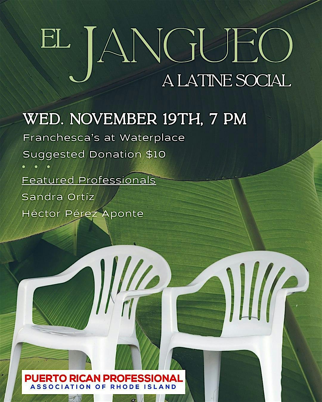 El Jangueo: A Latine Social at Franchesca’s at Waterplace – Providence, RI