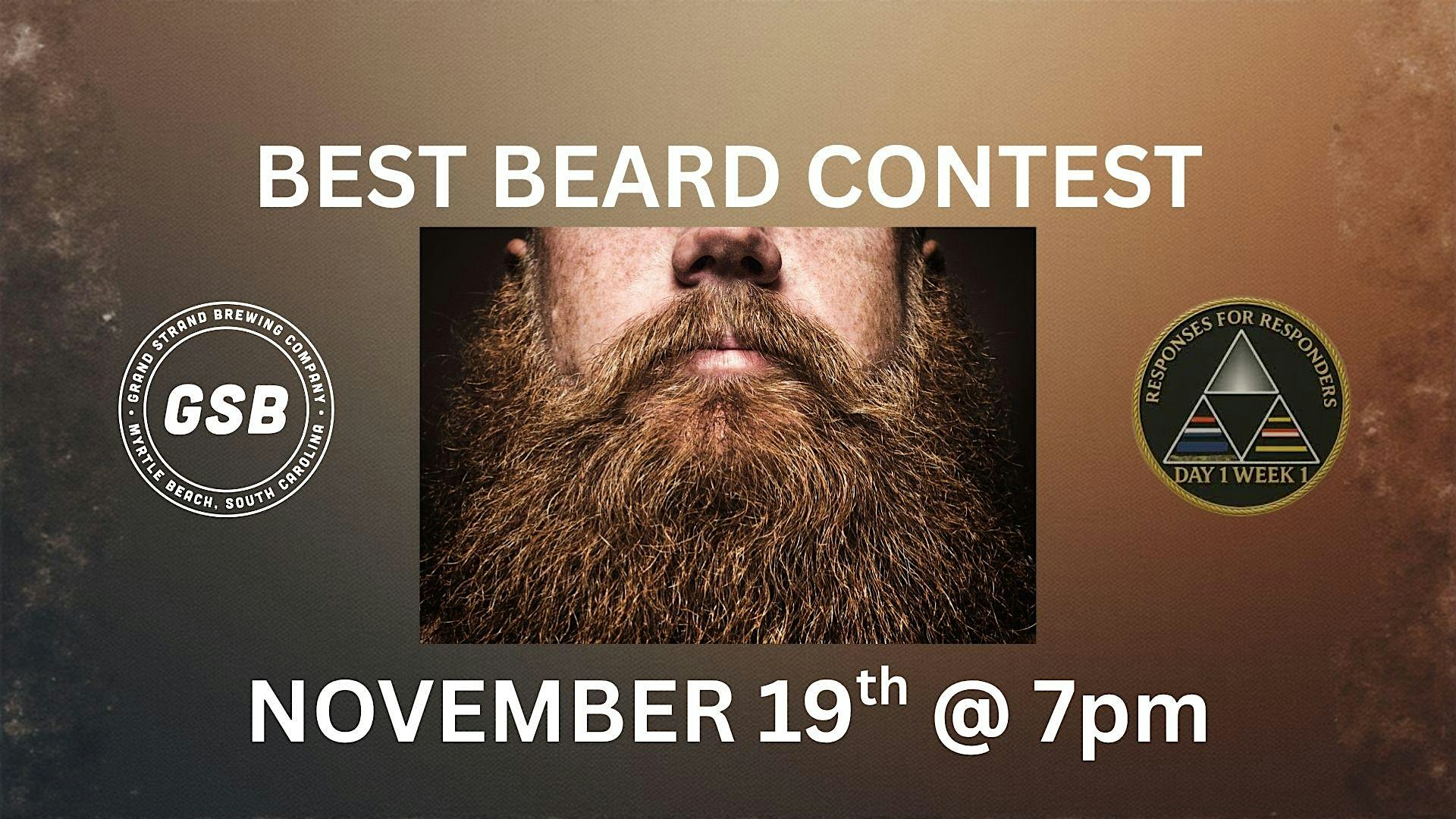 King of the Beards: Best Beard Contest at Grand Strand Brewing Company – Myrtle Beach, SC