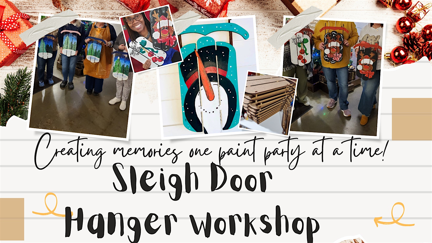 Wine down Wednesday paint and sip in E-town – Sleigh Ride at Waters Edge Winery & Bistro of Etown – Elizabethtown, KY