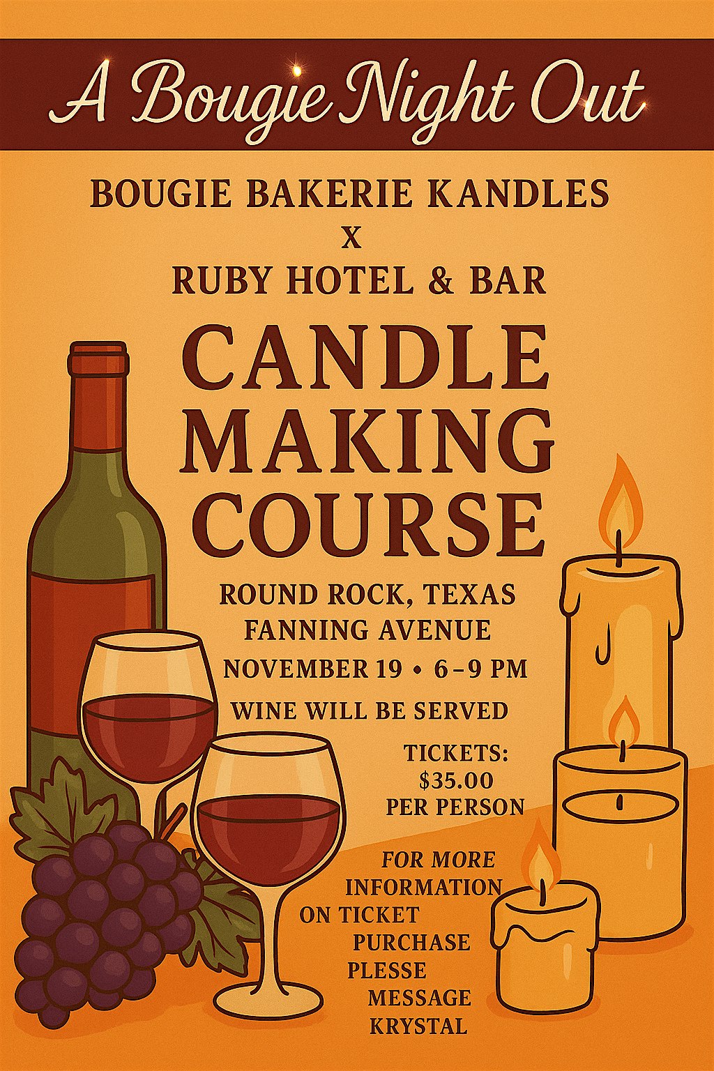 Make It Bougie x The Ruby Hotel ️ at 400 Fannin Ave – Round Rock, TX