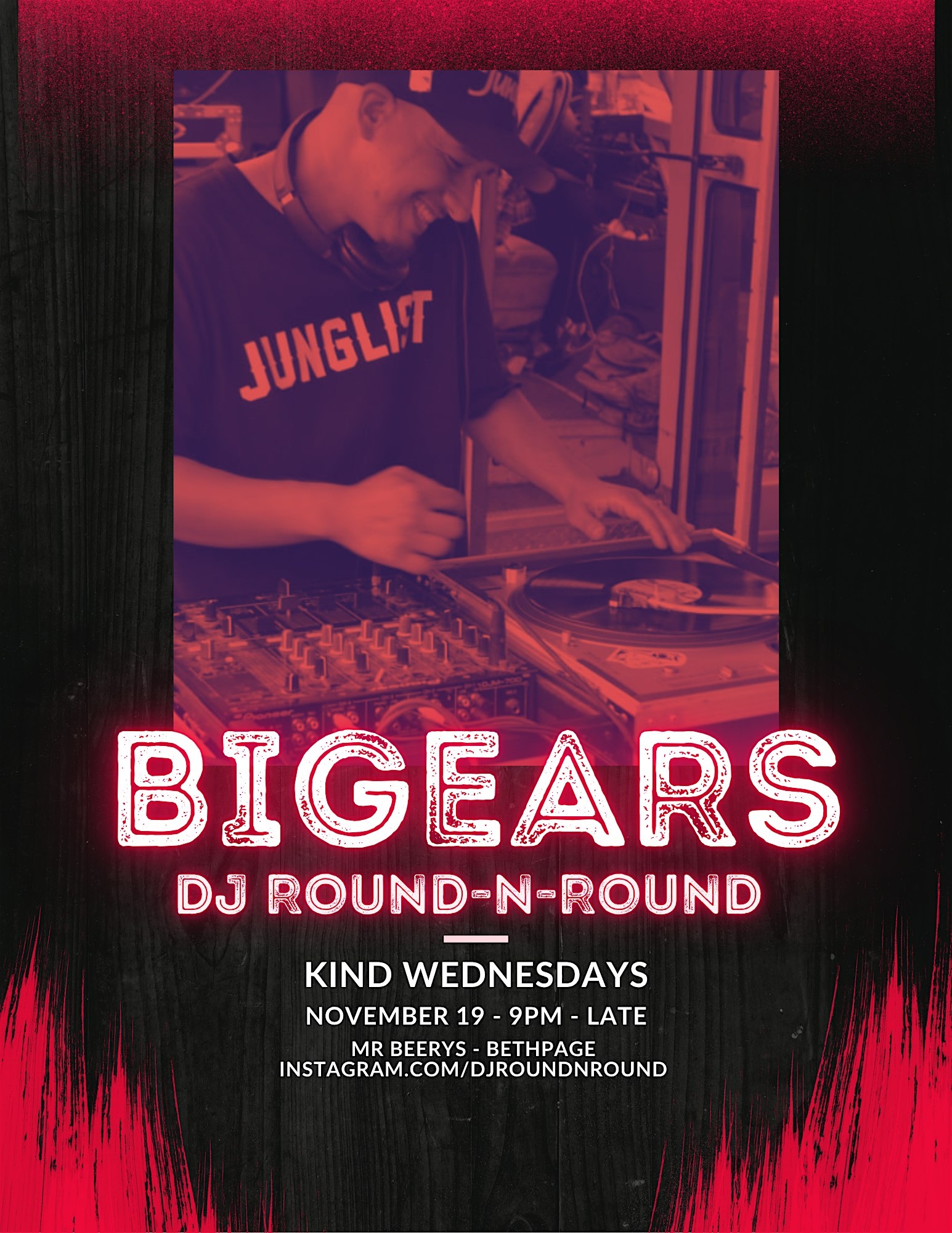 Kind Wednesdays with DJ Bigears at Mr Beery’s – Bethpage, NY