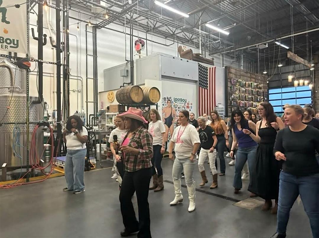 Line Dancing at Lost Boy Cider – Good Times at Lost Boy Cider – Alexandria, VA
