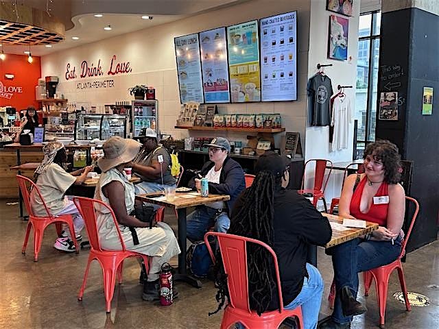 Speed Dating (LGBTQ+ Women seeking Women) at Just Love Coffee Cafe – Atlanta Perimeter – Sandy Springs, GA