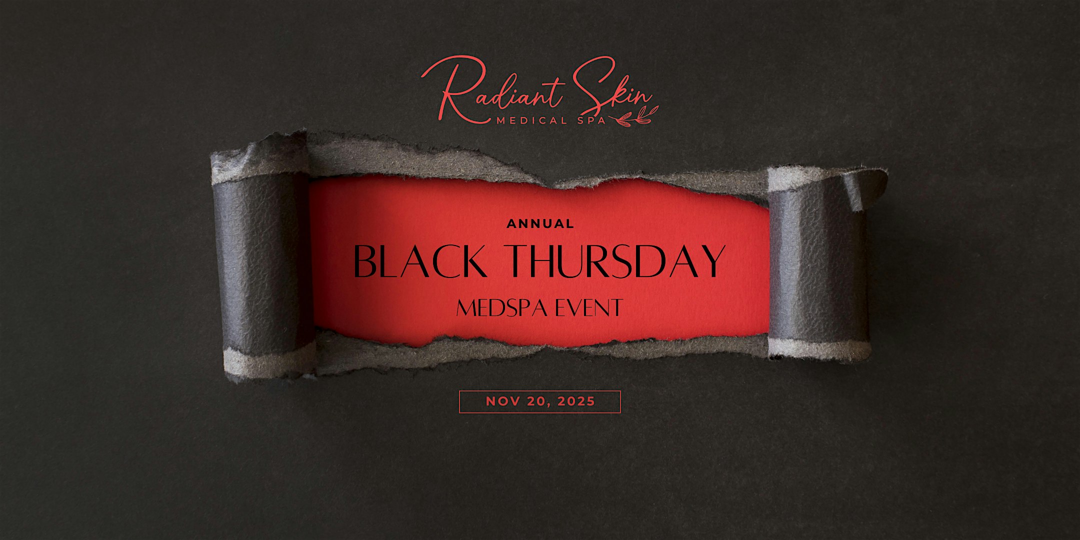 Black Thursday at Radiant Skin – Richmond Hill, GA