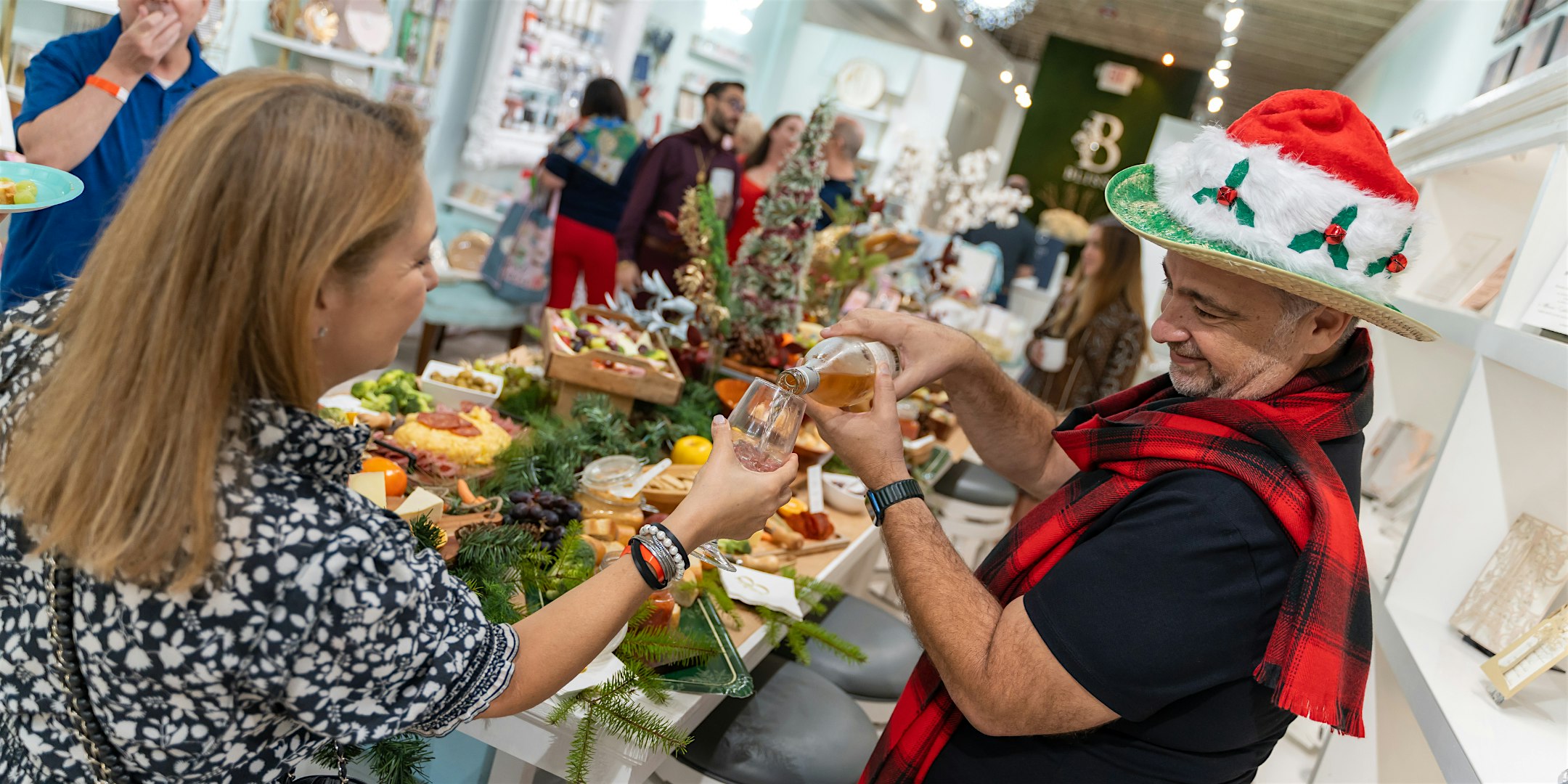 Holiday Sip & Shop in Coral Gables at McBride Plaza – Coral Gables, FL