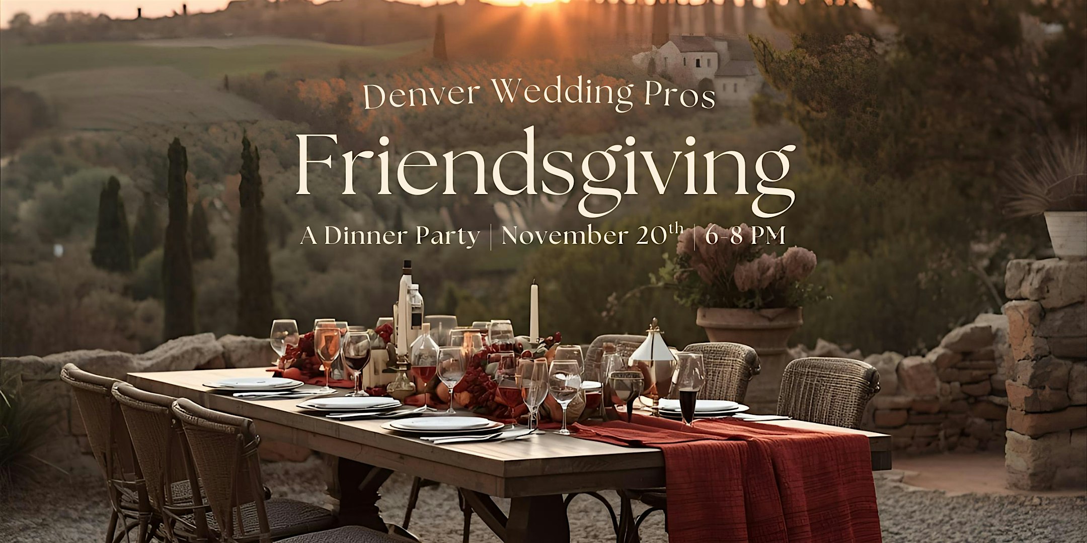 Vendor Friendsgiving – Denver Wedding & Event Professionals at Dry Clean Only – Denver, CO