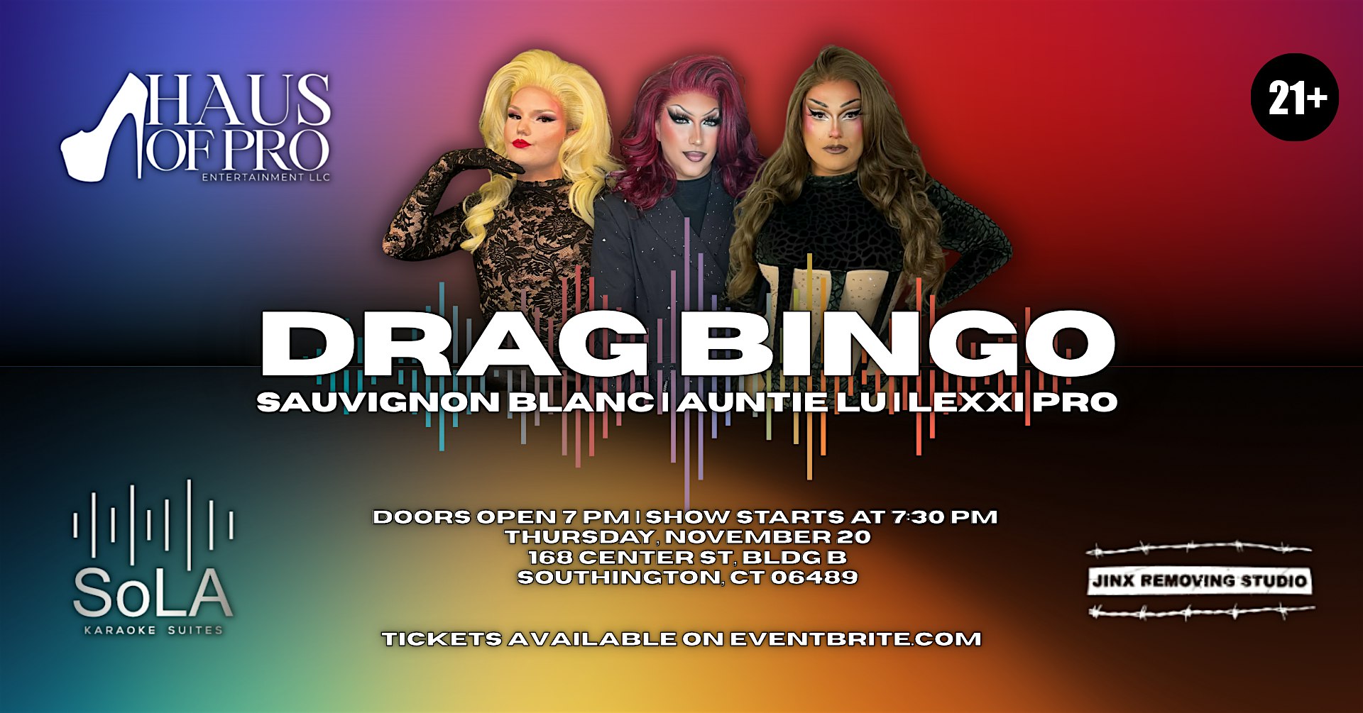Drag Bingo – SoLA Southington at SoLA Karaoke – Southington, CT