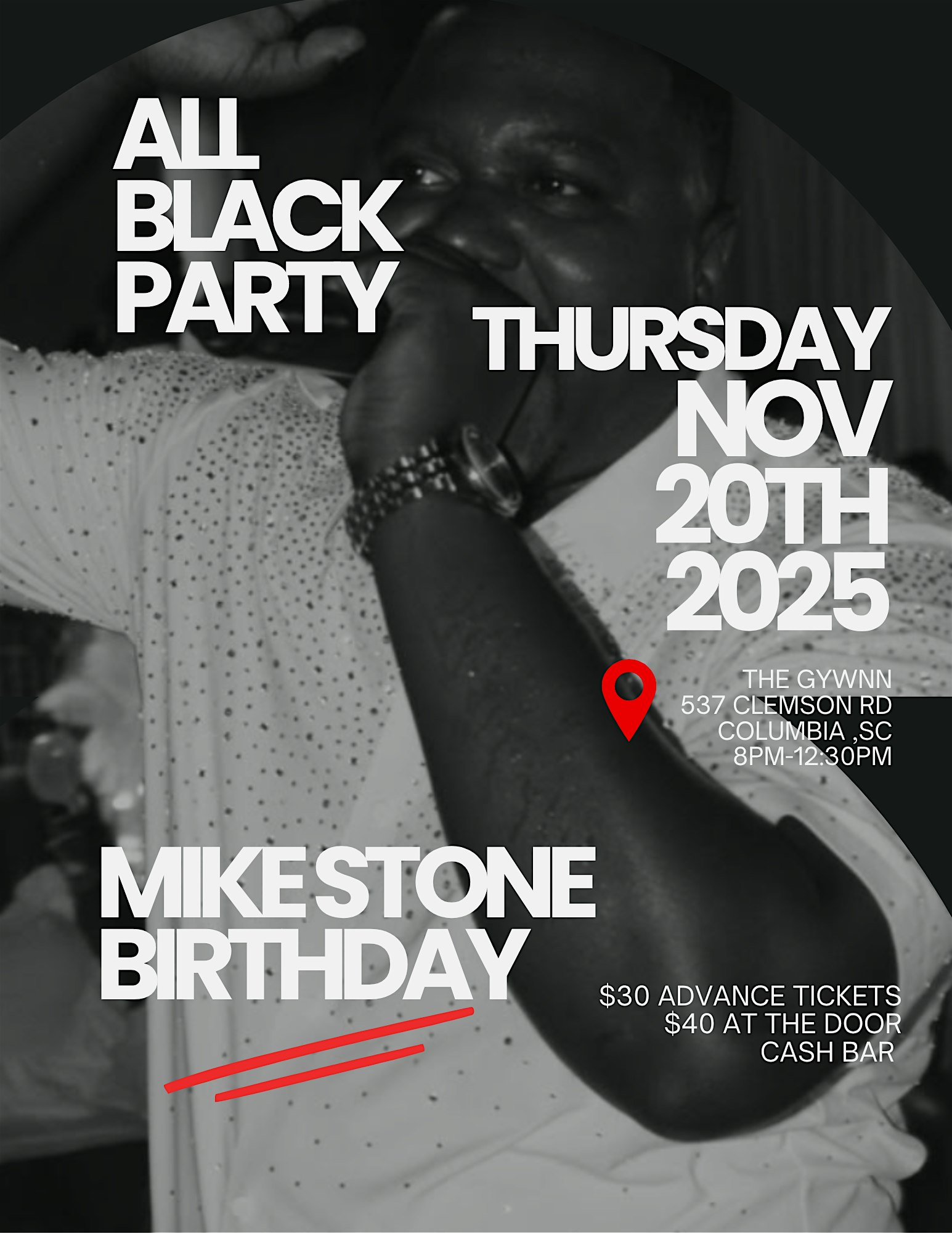 Mike Stone Birthday Celebration at The Gwynn Event Center – Columbia, SC