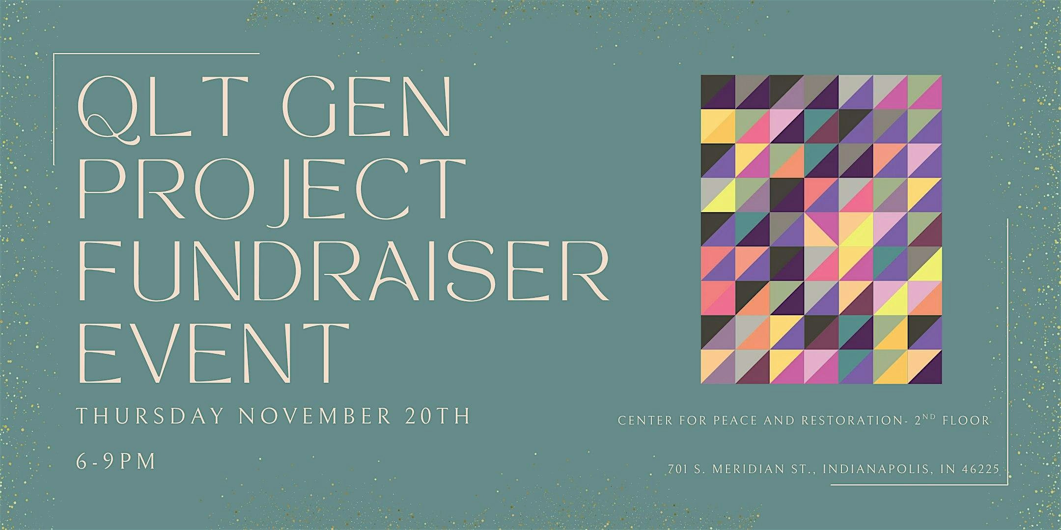 QLT GEN project – preview night fundraiser for trans mutual aid at Recovery Cafe Indy – Center for Peace and Restoration on 2nd Floor – Indianapolis, IN