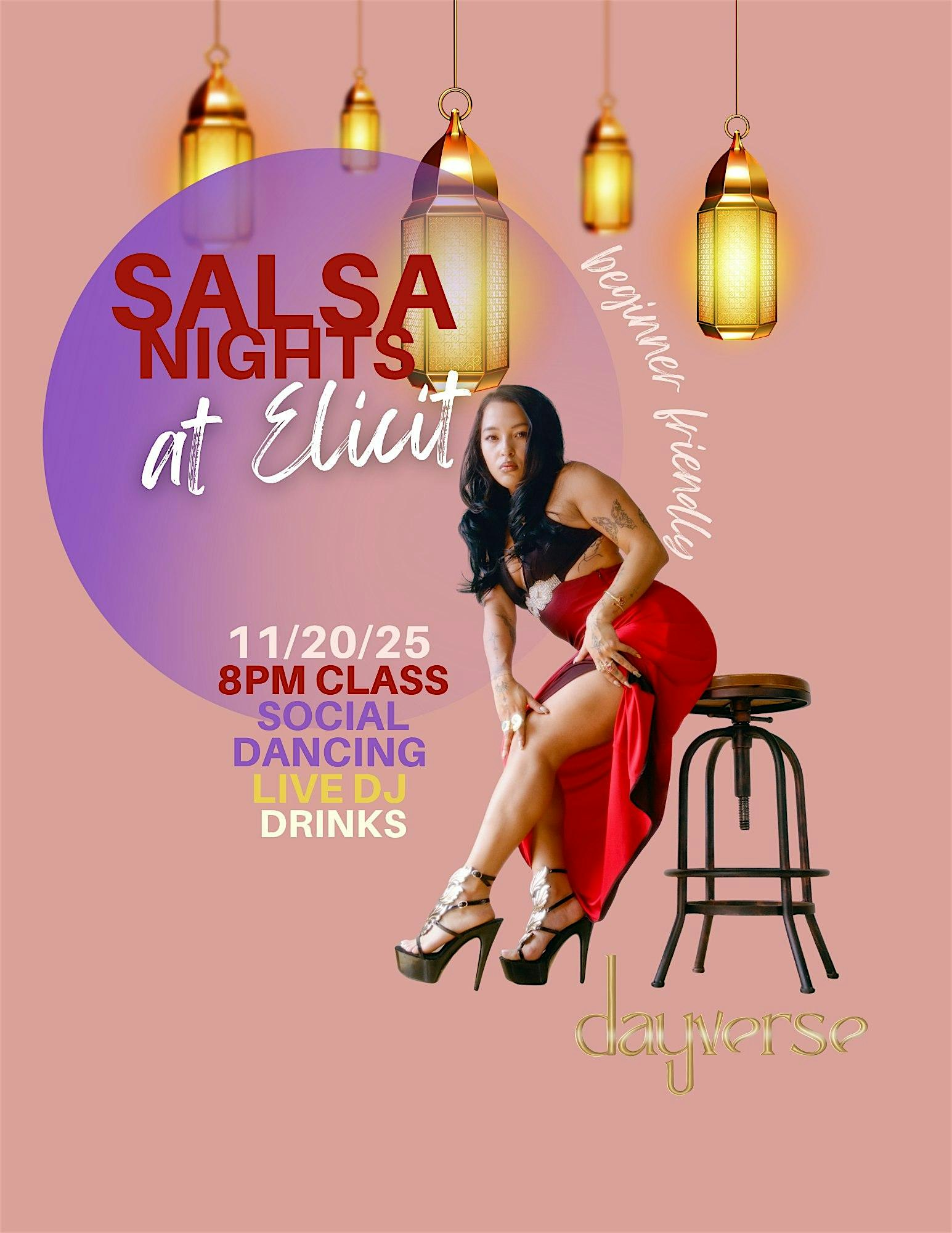 Salsa Nights at Elicit! at Elicit Brewing Co – Fairfield – Fairfield, CT