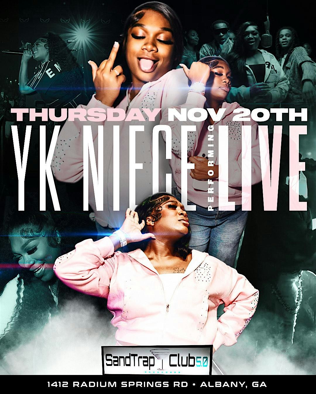 YKNiece Performing LIVE!!! at SandTrap 5.0 – Albany, GA