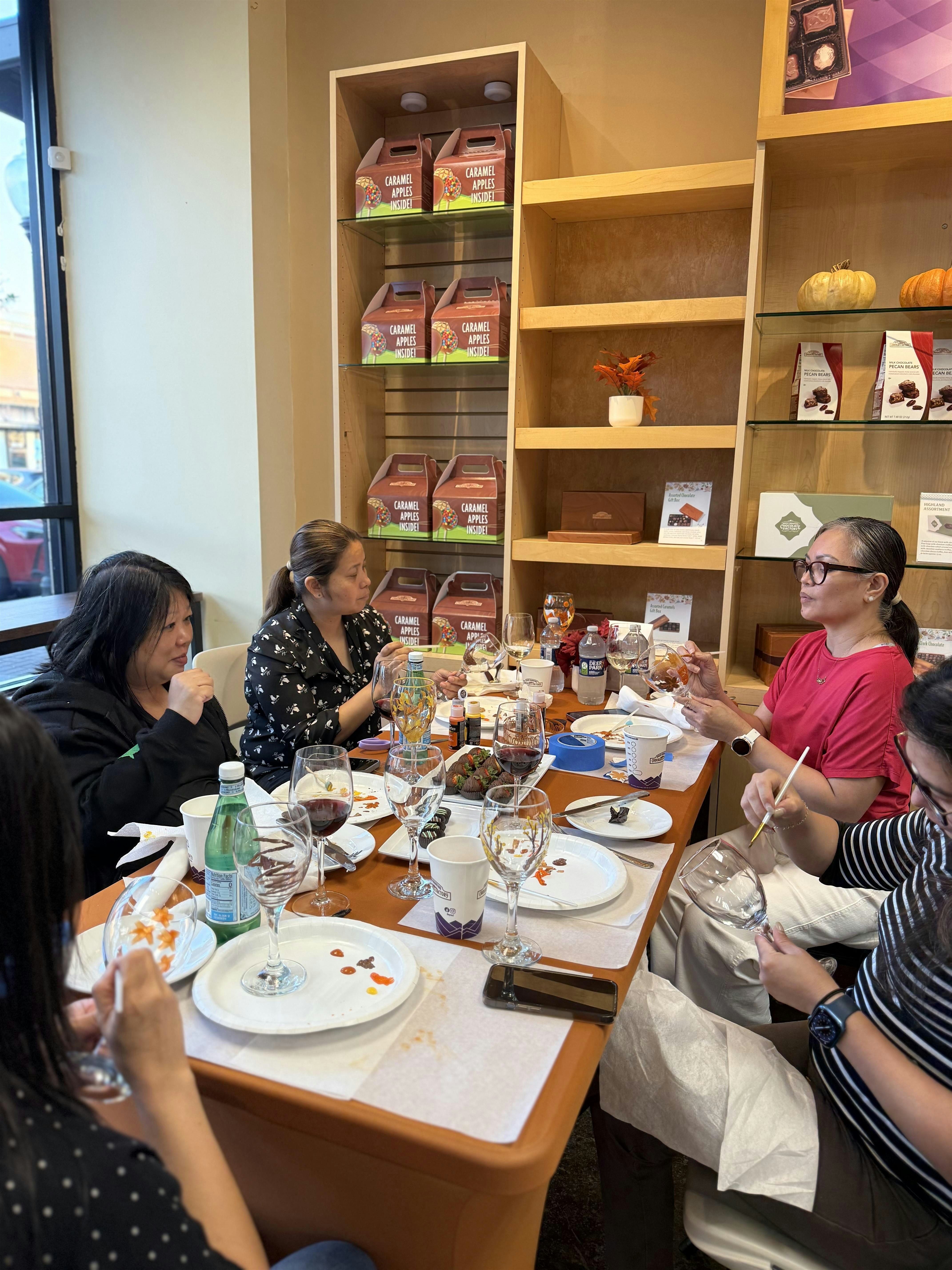 Cozy Paint & Cocoa Night at Rocky Mountain Chocolate Factory – Raleigh, NC