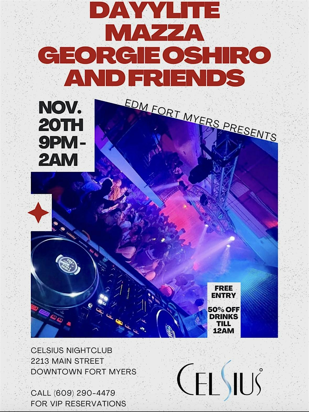 EDM Fort Myers at Celsius Night Club – Fort Myers, FL