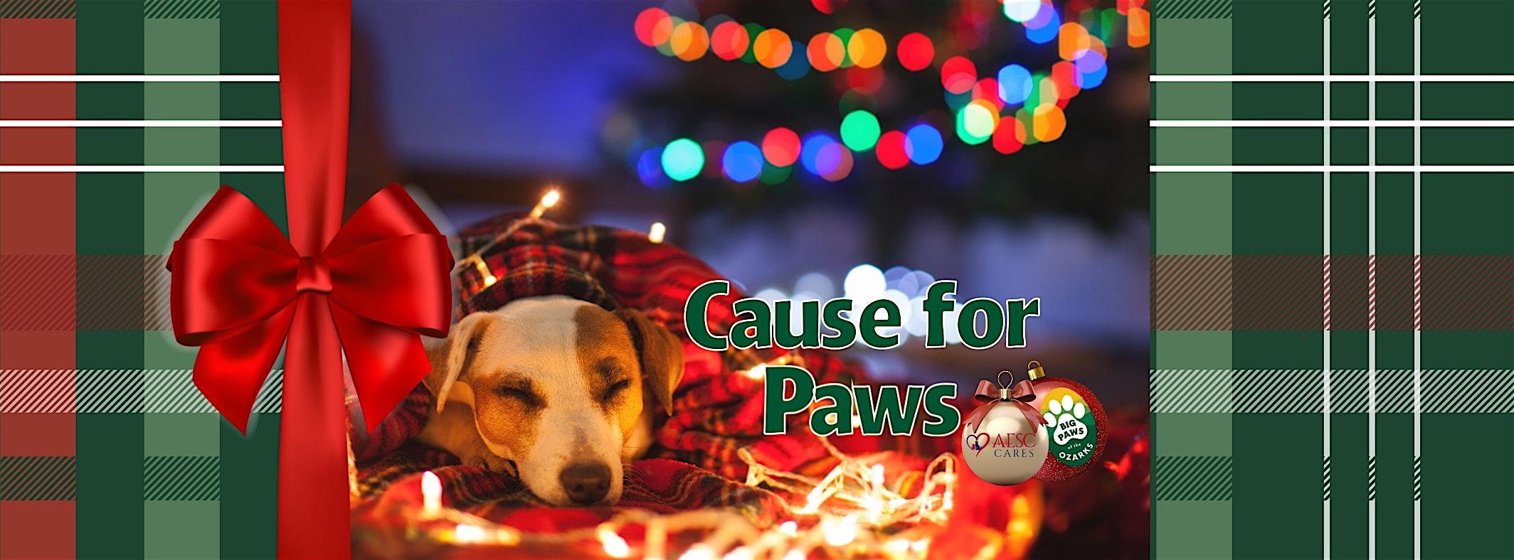 Cause for Paws: A Holiday Benefit for Big Paws of the Ozarks & AESC Cares at Columbus House Brewery and Tap Room – Fayetteville, AR