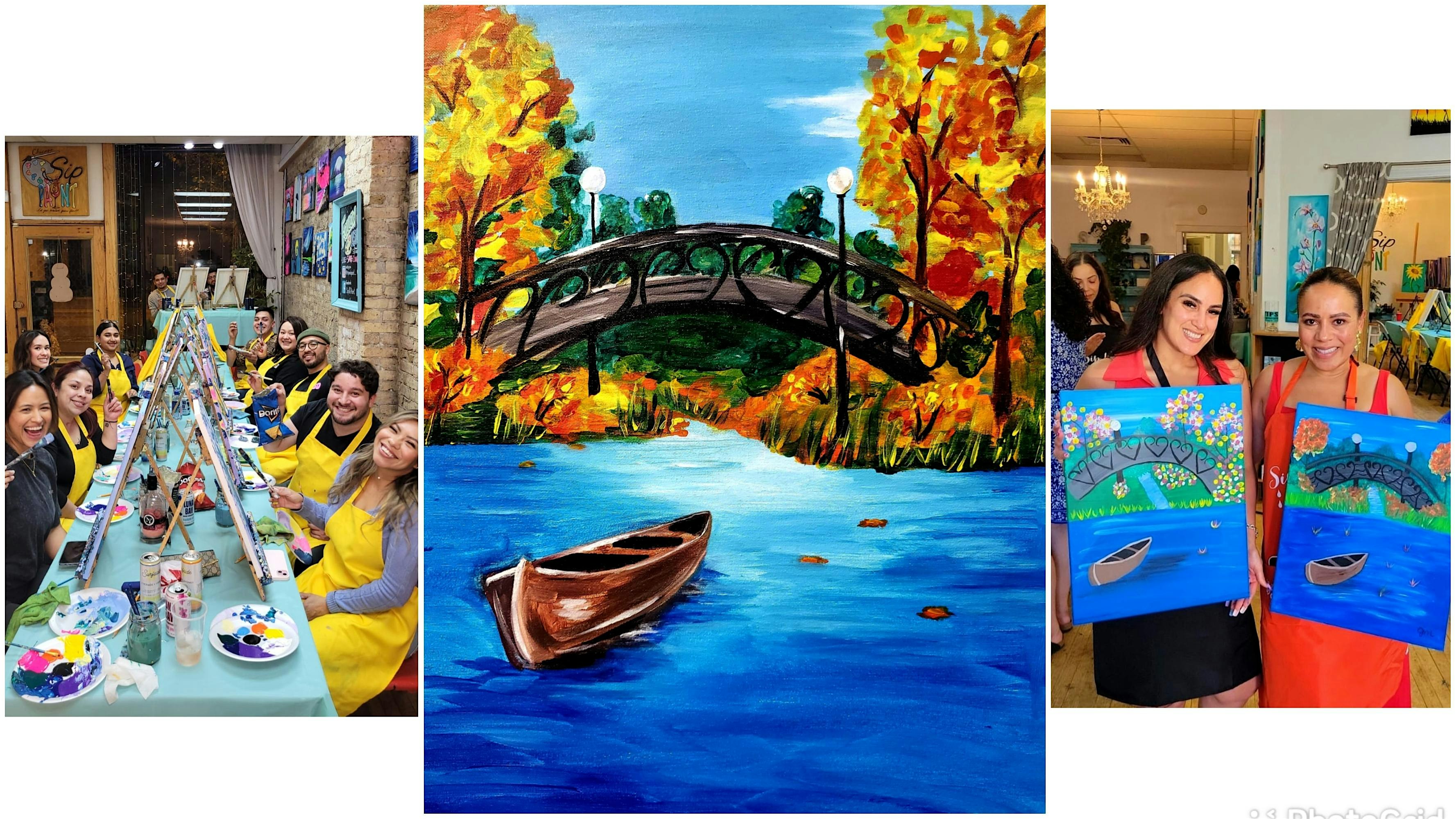 BYOB Sip & Paint Event – “Row Your Boat” at Sip & Paint – Chicago, IL