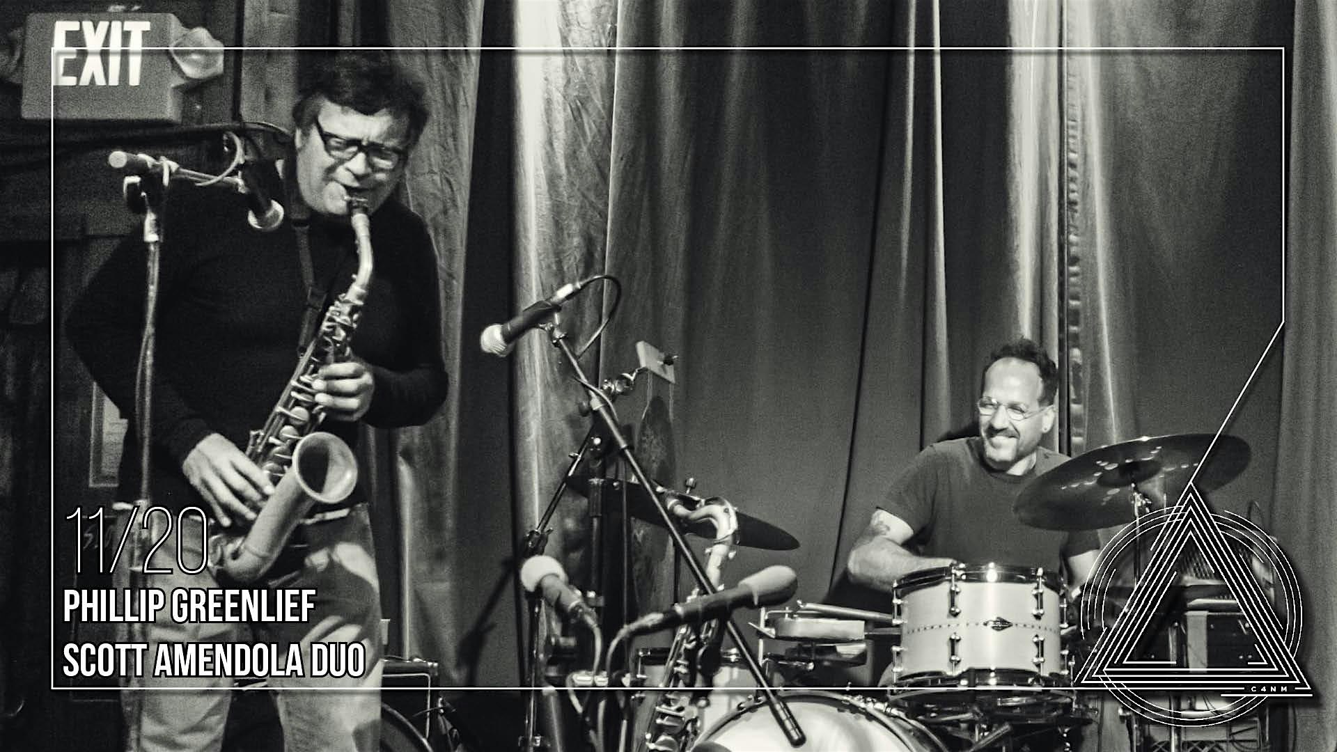 Phillip Greenlief/Scott Amendola Duo at Center for New Music – San Francisco, CA