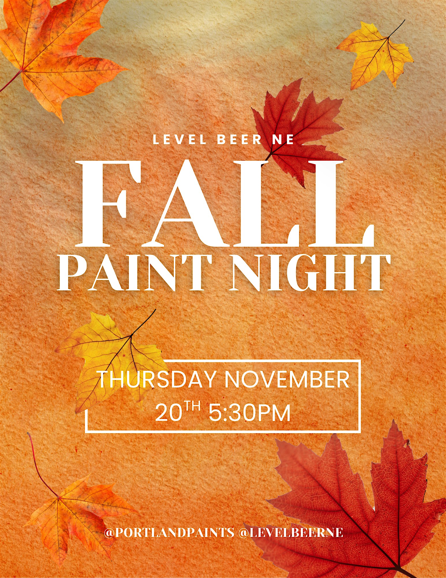 Fall Paint Night at Level Beer – Portland, OR