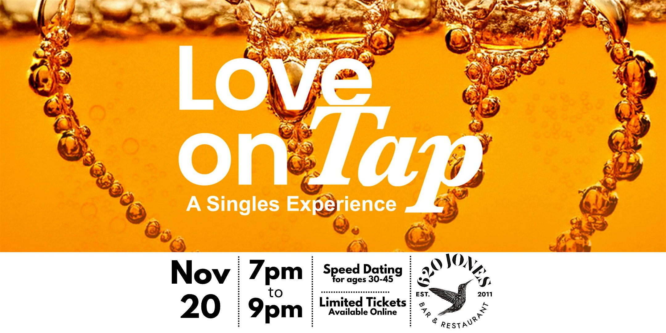 Speed Dating @ 620 Jones at 620 Jones St – San Francisco, CA