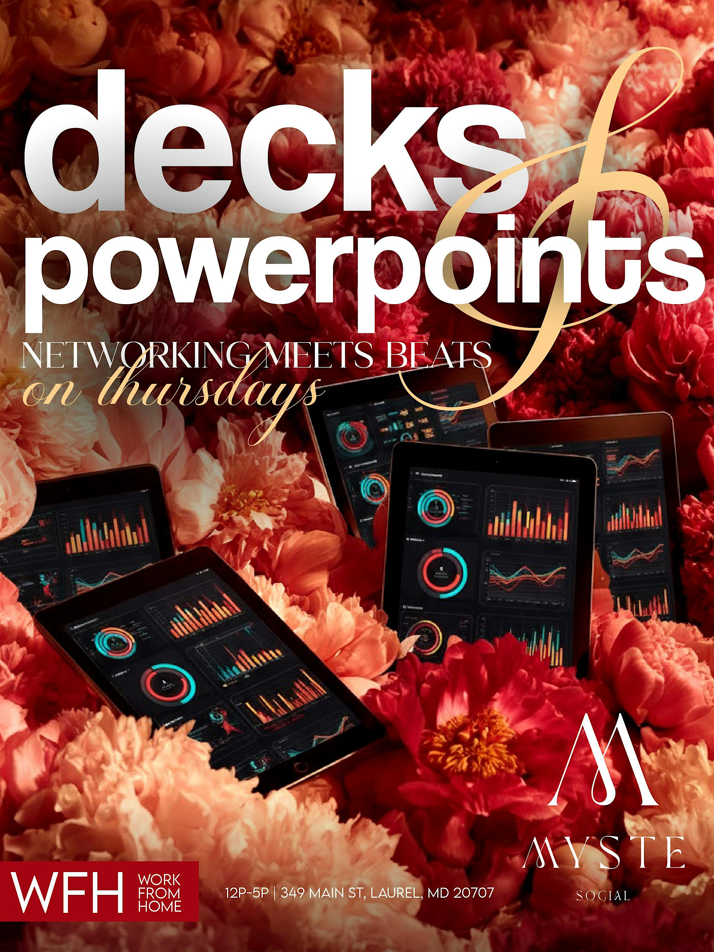 DECKS & POWERPOINTS [EVERY THURSDAY] at Myste Lounge – Laurel, MD