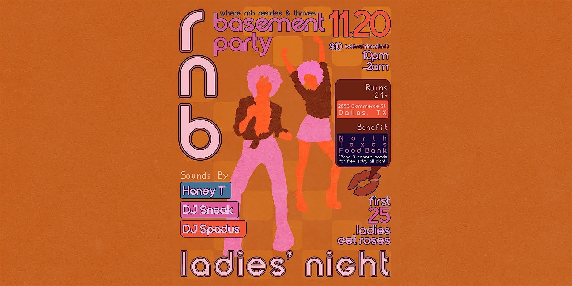 RNB Basement Party at Ruins – Dallas, TX