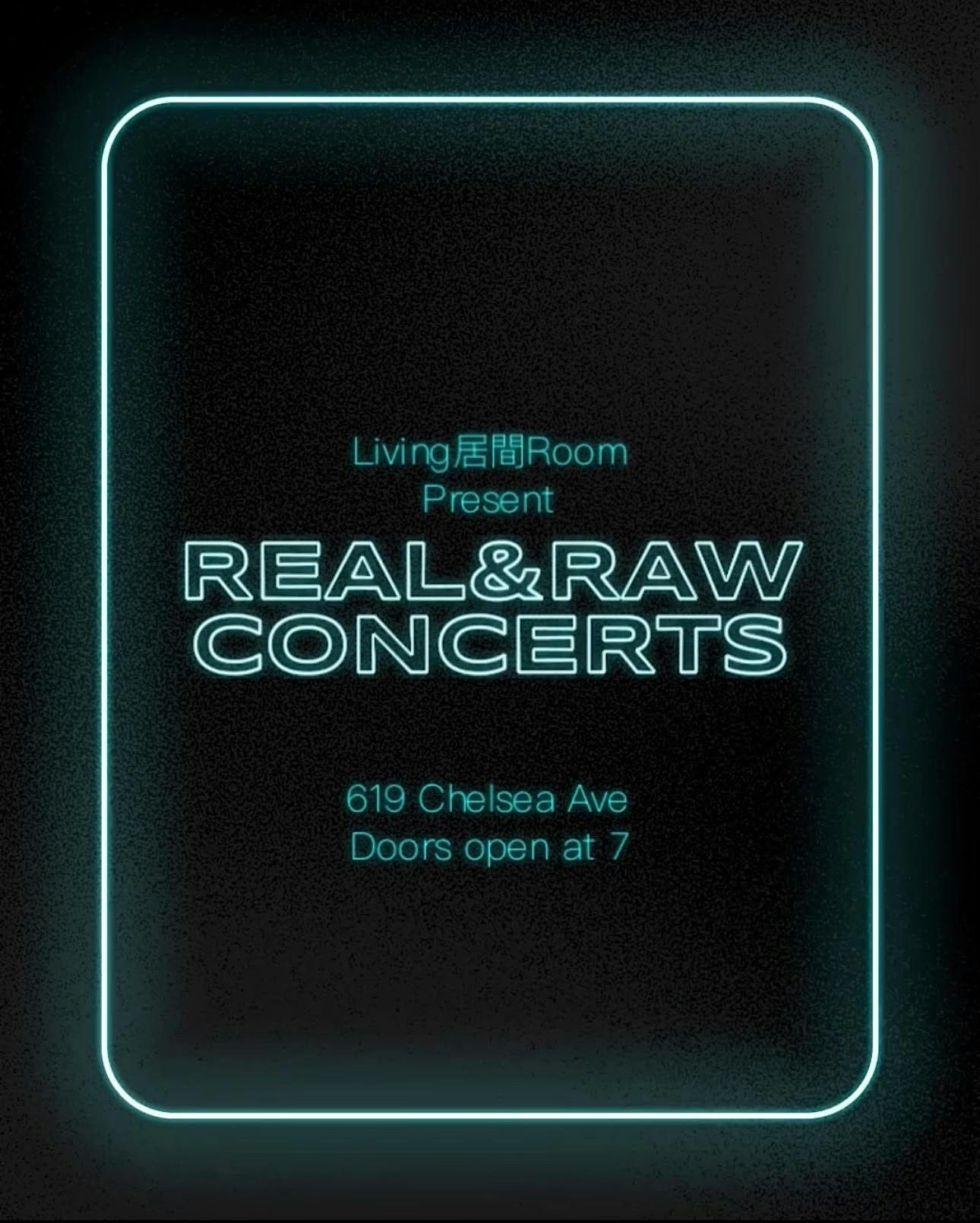 REAL&RAW Concert Series at 619 Chelsea Ave – Memphis, TN