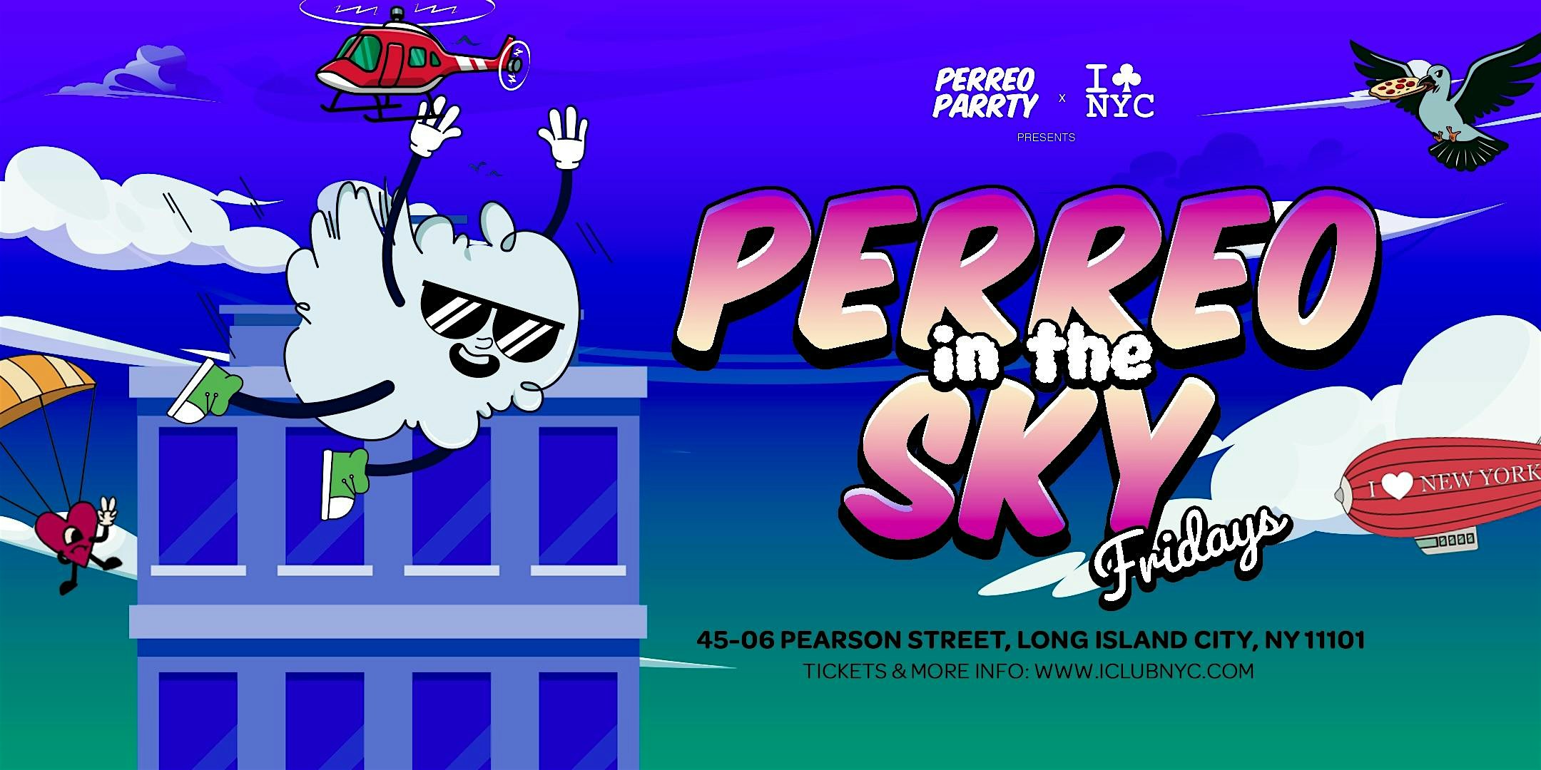 Friday Rooftop Party – Latin & Reggaeton- PERREO in the SKY at Skybar Rooftop and Lounge – Queens, NY