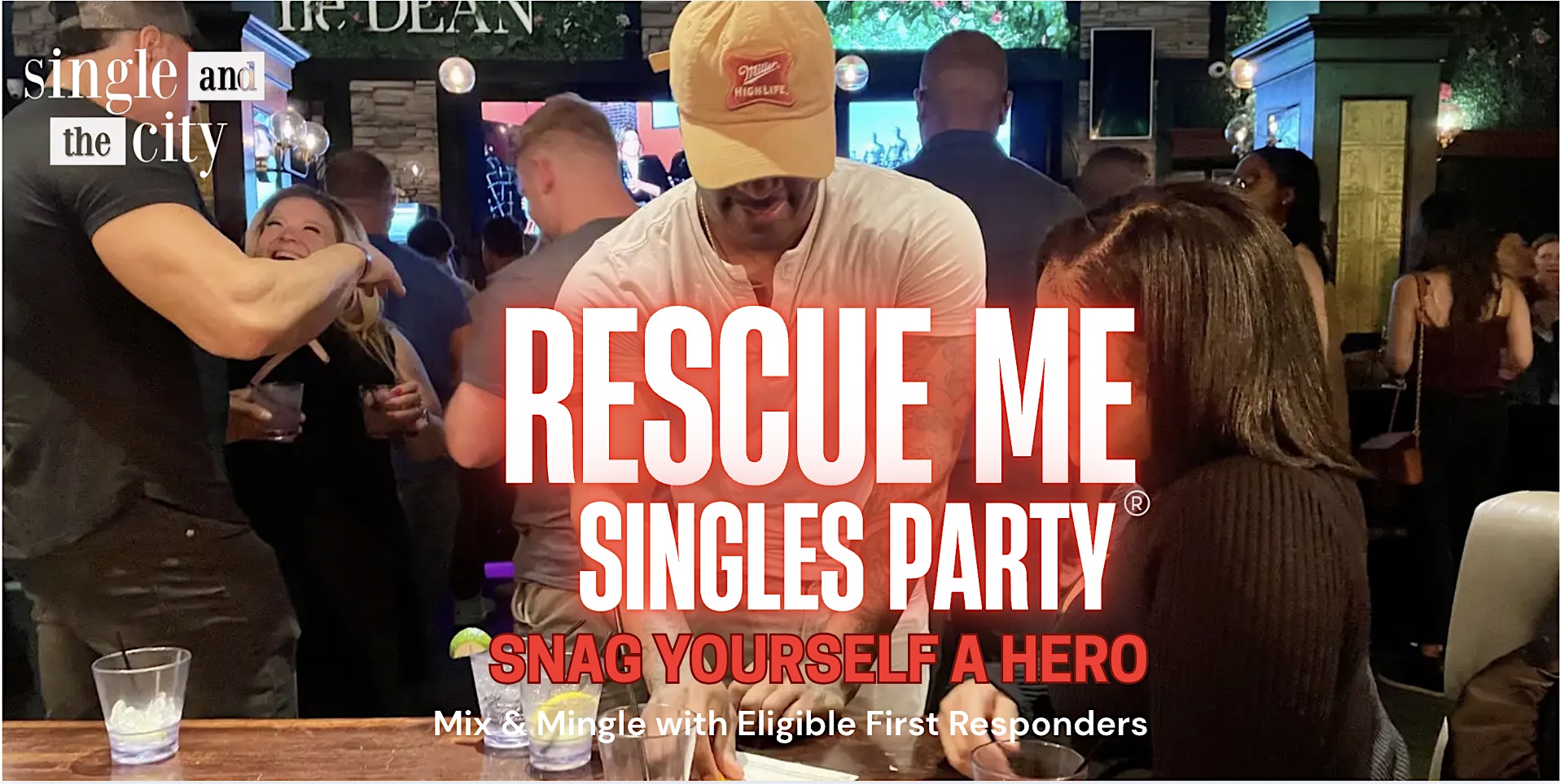 Snag Yourself A Hero: Rescue Me Singles Party (Manhattan) at 5th and Mad – New York, NY
