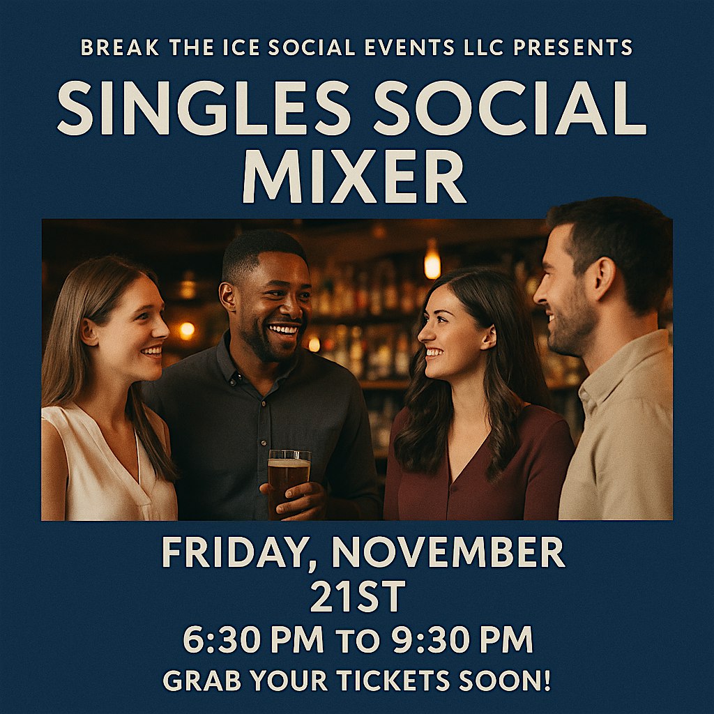 Break The Ice Social Events Libertyville Mickey Finn’s at Mickey Finn’s Brewery – Libertyville, IL