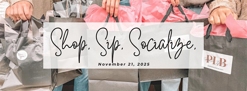 Shop, Sip & Socialize at 26 West Side Square – Macomb, IL