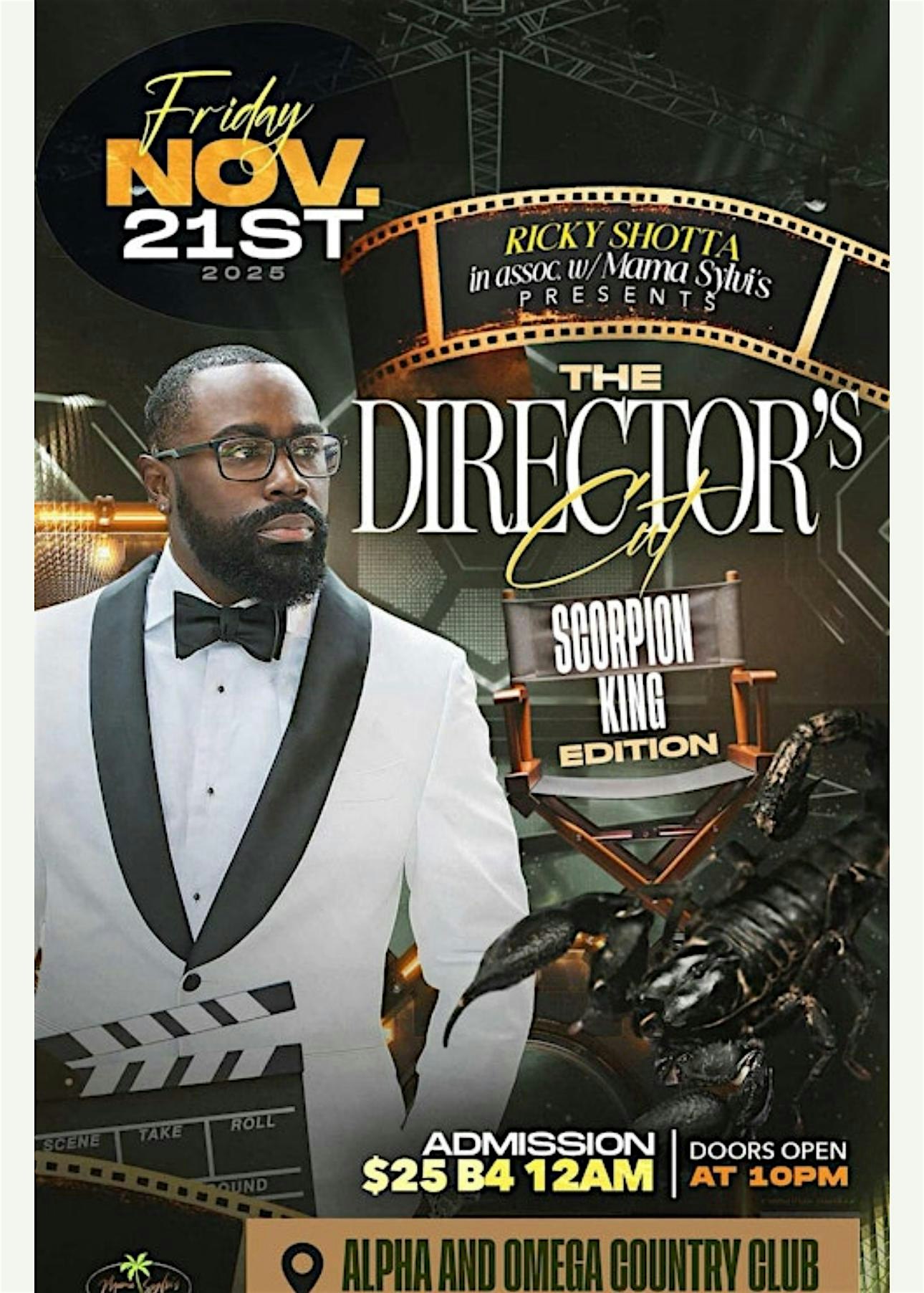 The Director’s Cut: Scorpion King Edition at Woodlawn Drive – Woodlawn, MD