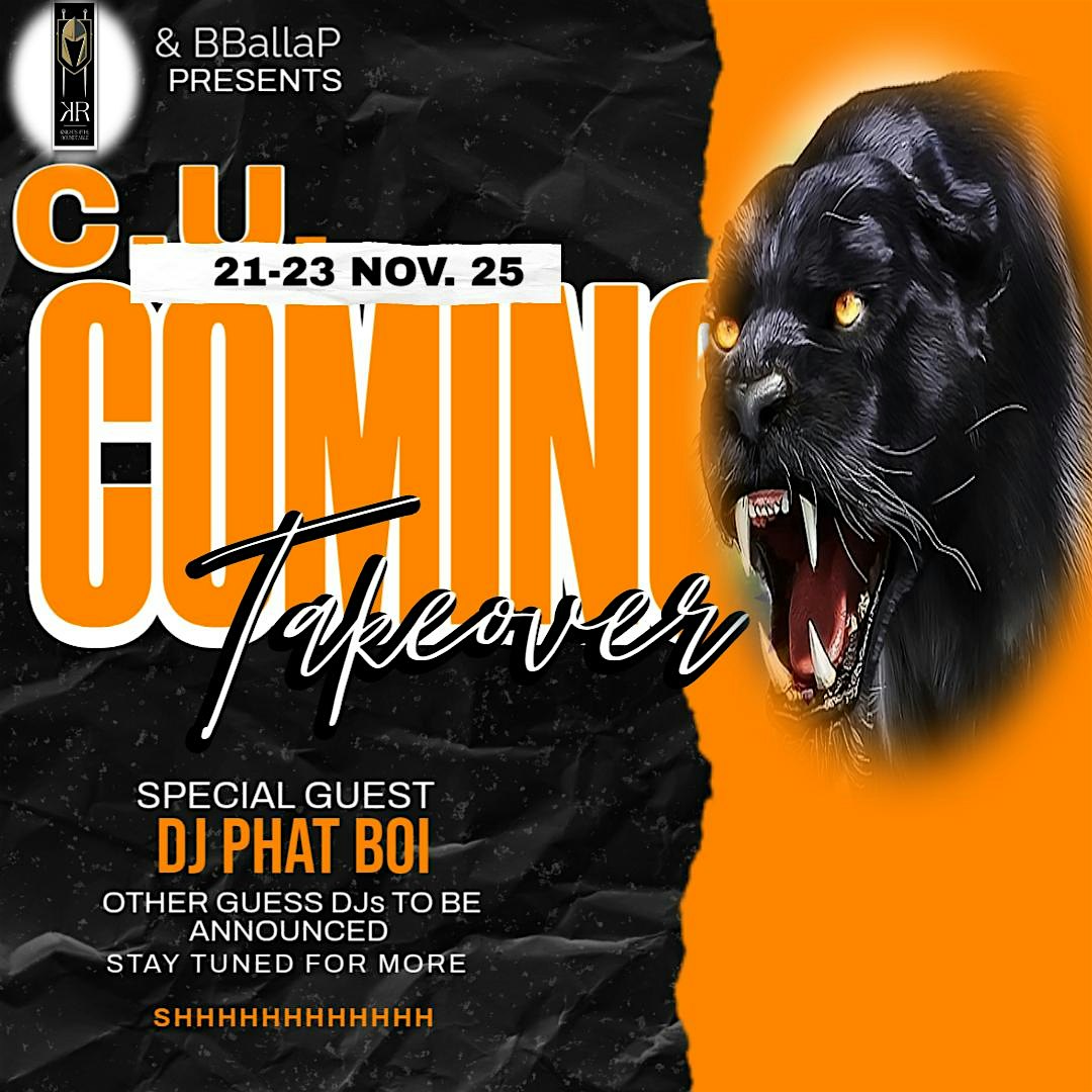 C.U. COMING 25 DROP INN IT’S A MOVIE at The Garden Room – Orangeburg, SC