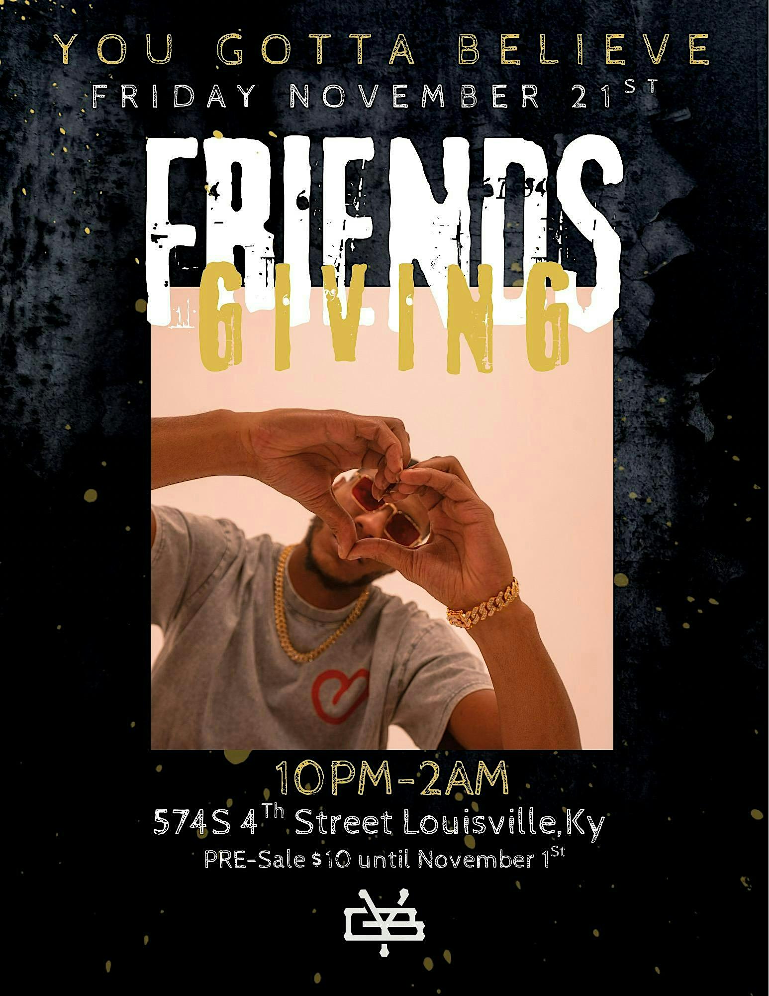 YGB JAY FRIENDS GIVING at Spinellis pizzeria downtown – Louisville, KY