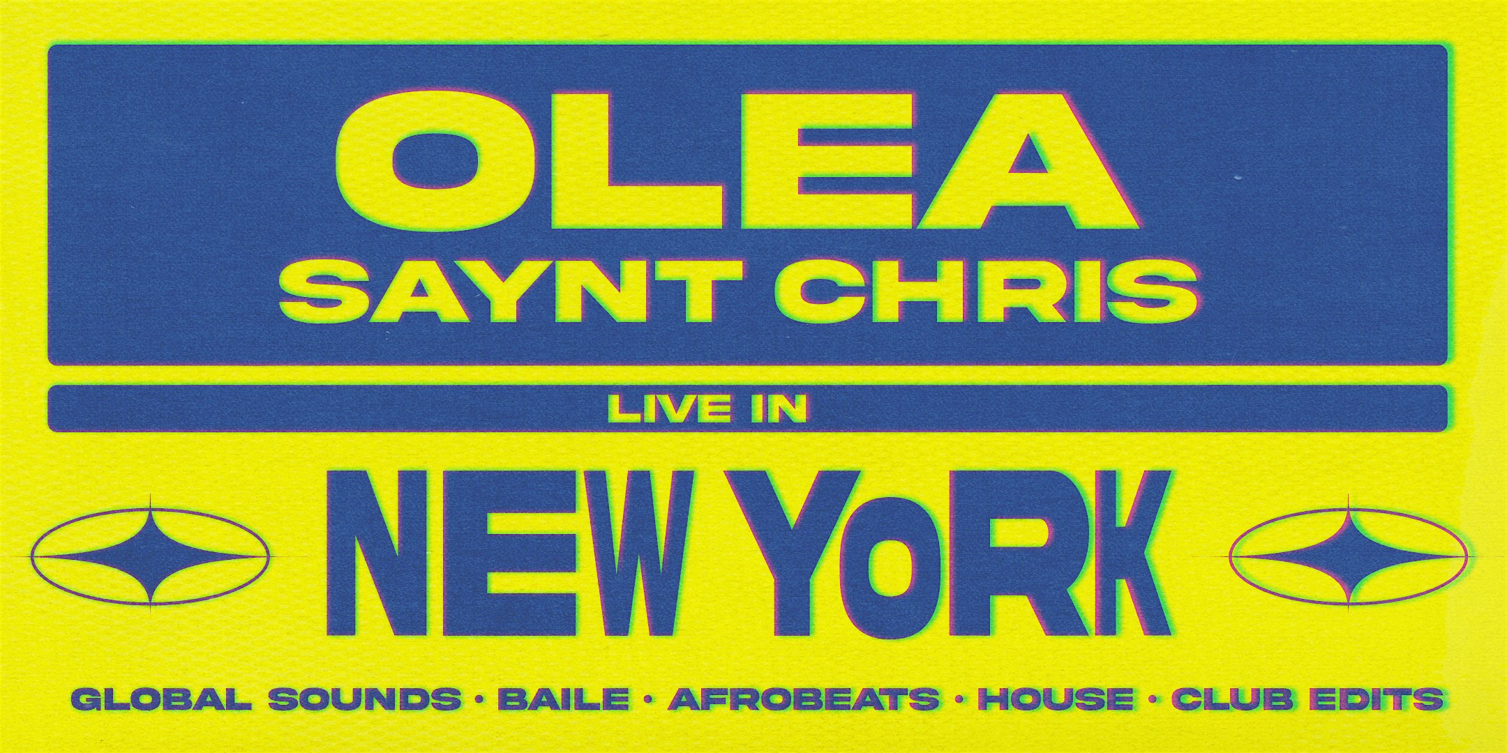 Olea & Saynt Chris at SOB’s – New York, NY