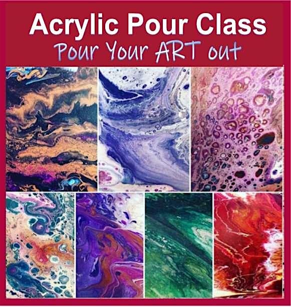 Paint and Sip – Acrylic Pour Art Class – St. Charles, IL at Pinot’s Palette St. Charles, IL – St. Charles, IL