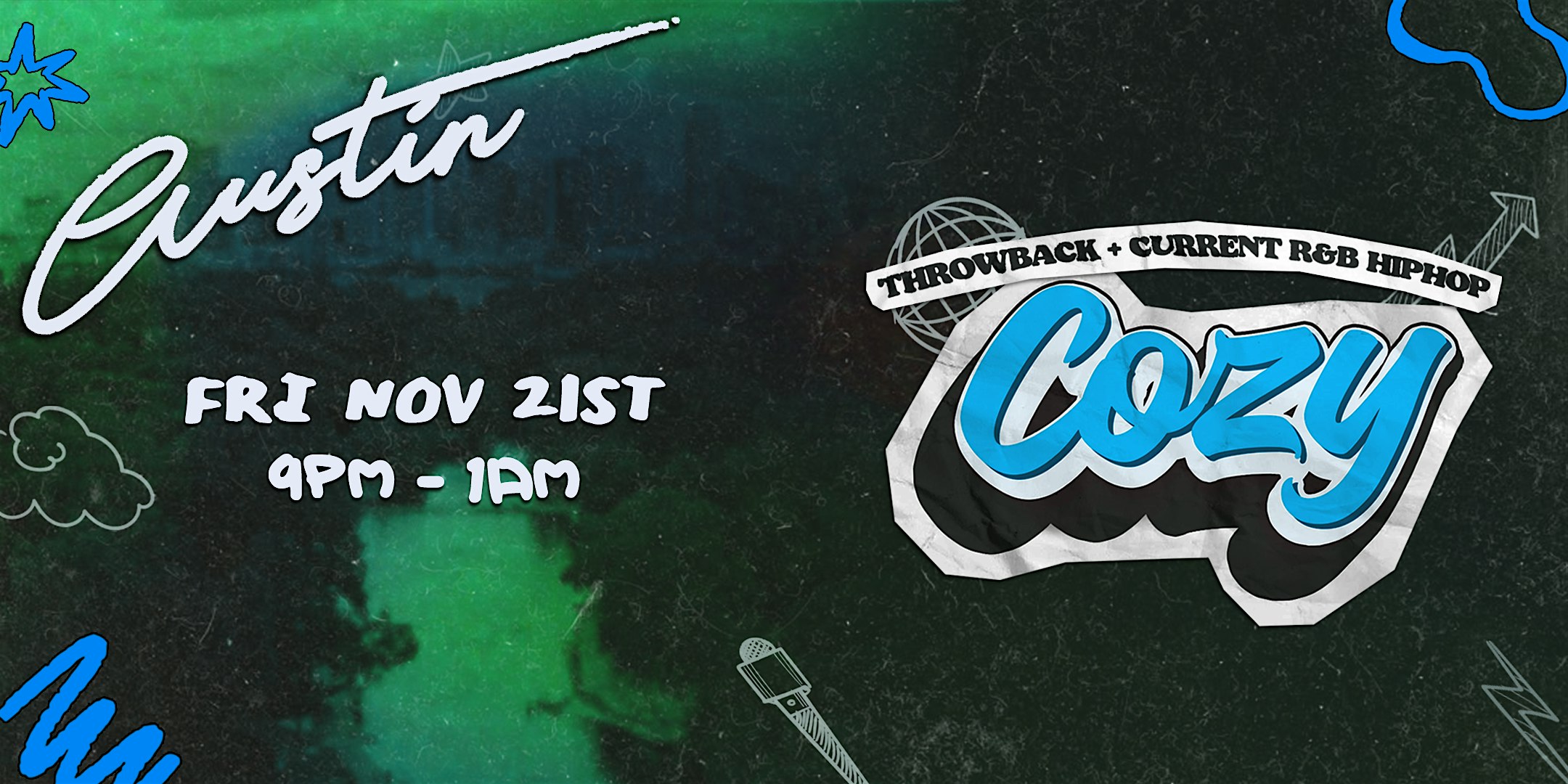 Cozy – Austin – The Courtyard – R&B HipHop – ATX (21+) at The Courtyard ATX Live Music & Event Venue – Austin, TX