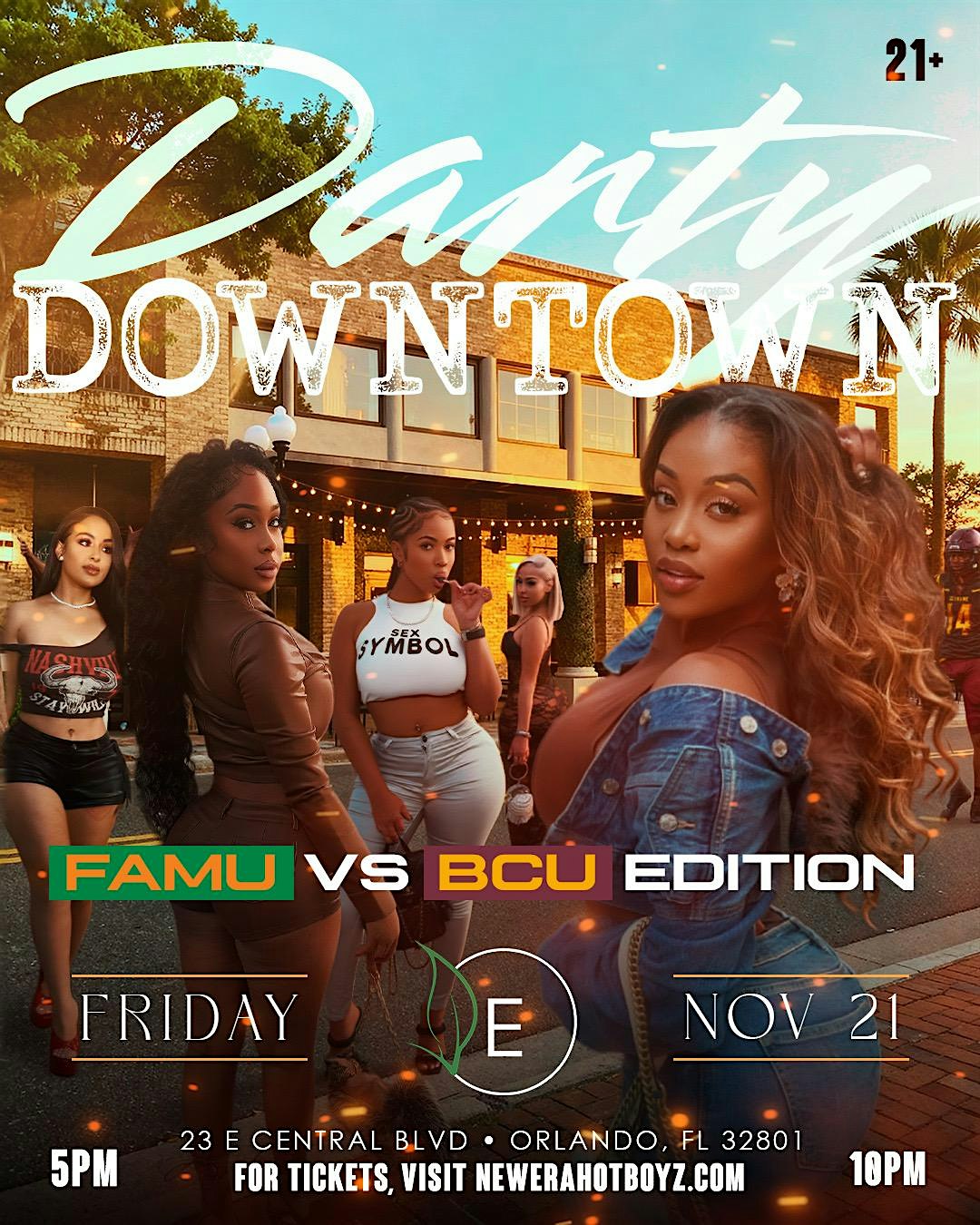 Darty Downtown: Classic Weekend @ Eden at 23 E Central Blvd – Orlando, FL