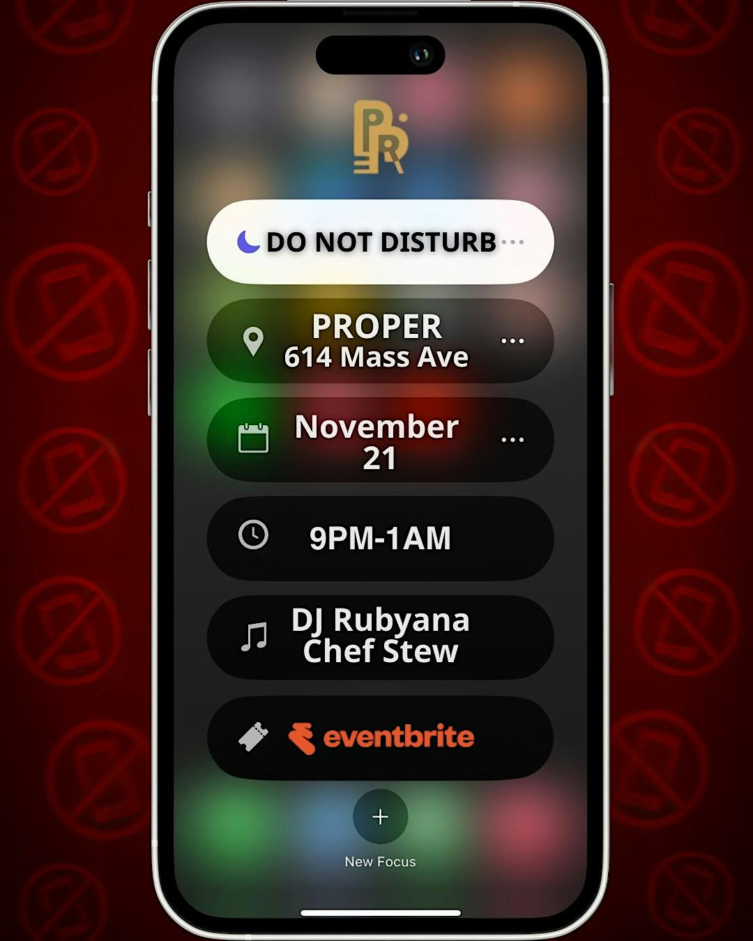 DO NOT DISTURB at Proper Variety & Events – Indianapolis, IN