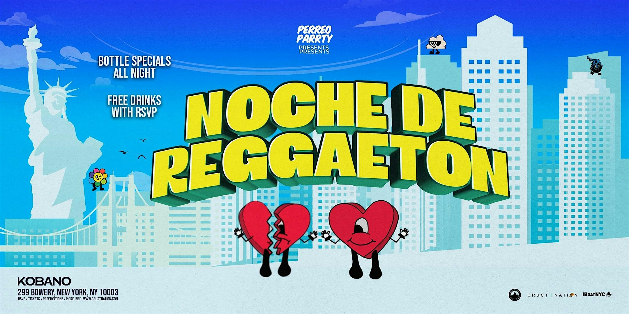 Noche de Reggaeton – Latin & Perreo Dance Parrty at Kobano NYC at Kobano – New York, NY